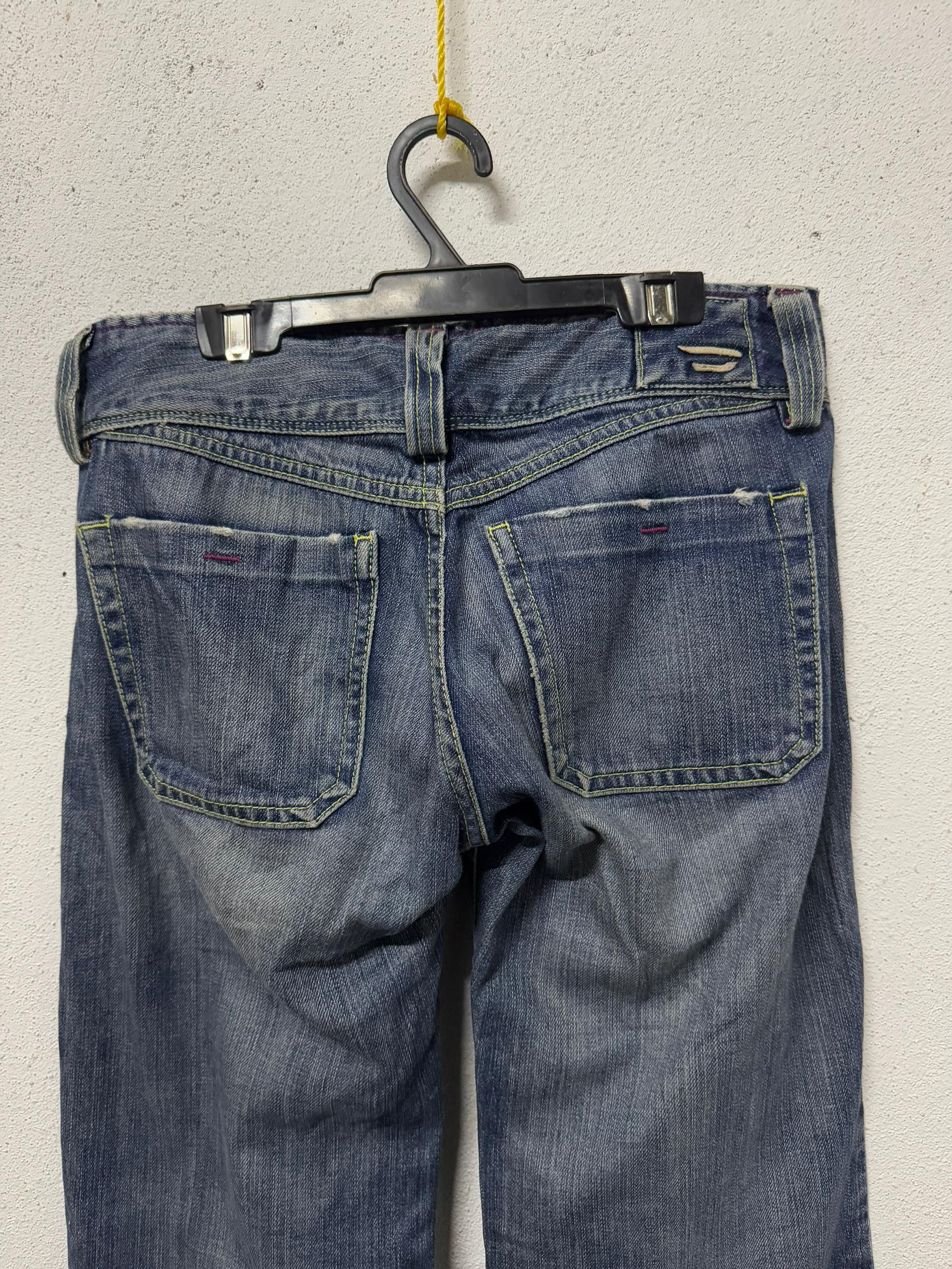 Diesel Sick🔥 Diesel jeans flared nice design Size 29" - 7 Thumbnail