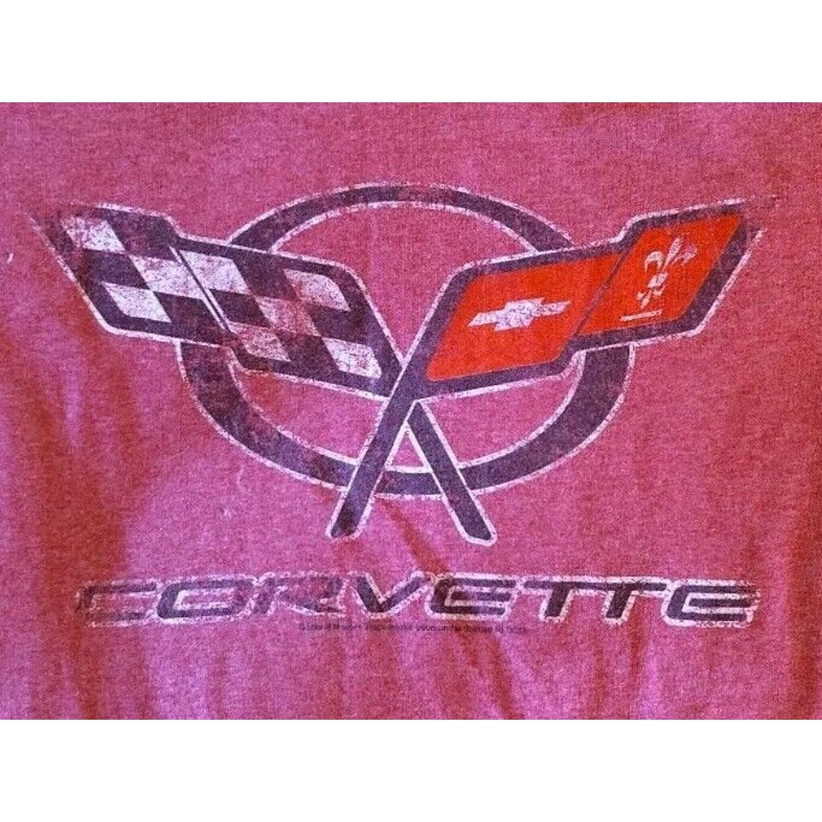 Chevrolet Pre-owned GM Officially Licensed Corvette T-shirt Mens Large Size US L / EU 52-54 / 3 - 2 Thumbnail
