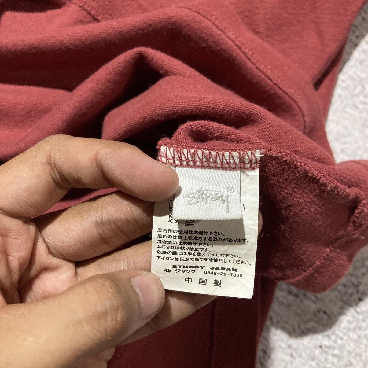 Stussy Stussy Kent Football Embroidery Longslevee Tee Size US XL / EU 56 / 4 - 11 Thumbnail