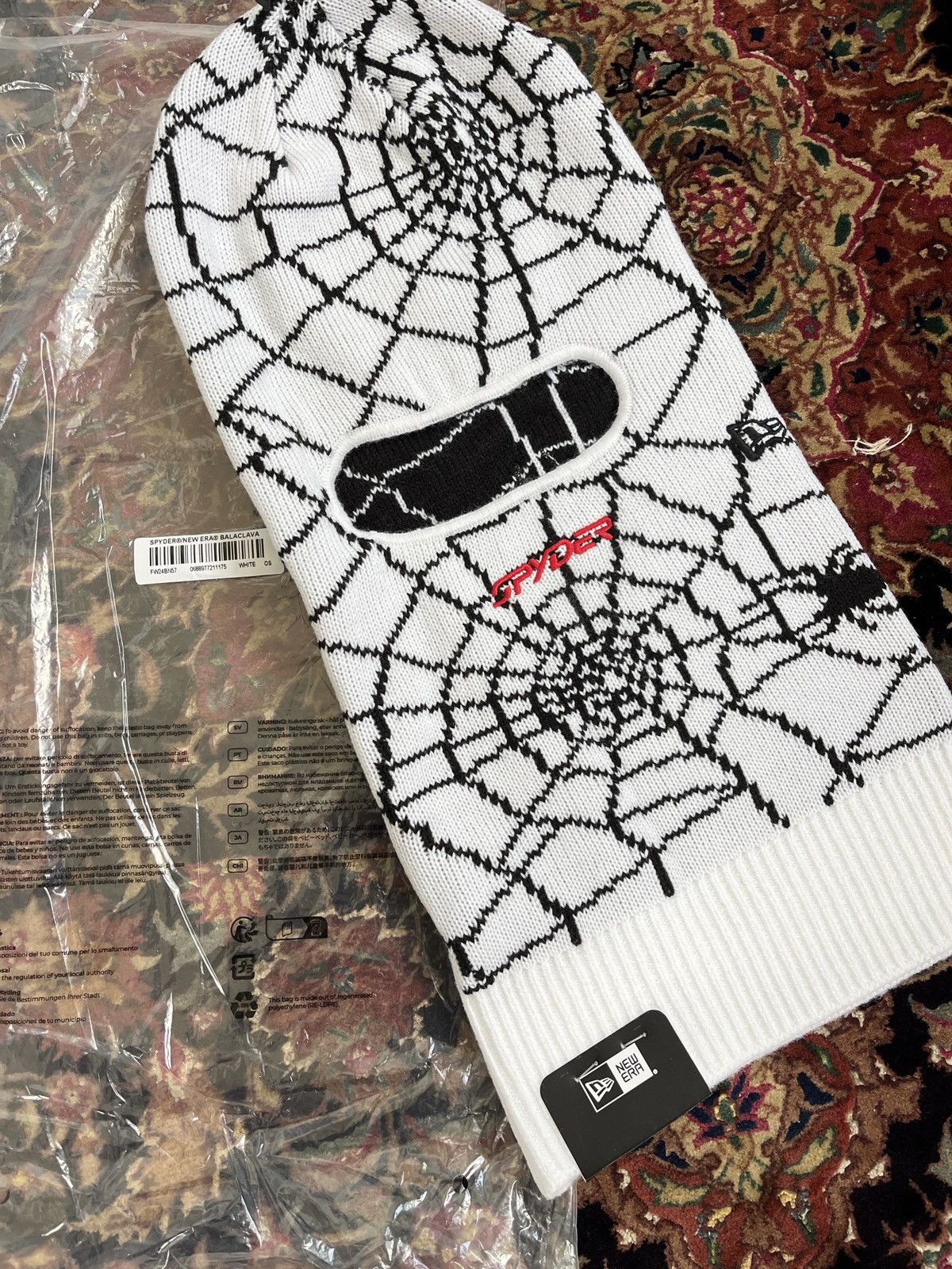 Spyder × Supreme Supreme Balaclava ‘Supreme Spyder Web heavyweight Balaclava’ Size ONE SIZE - 2 Thumbnail