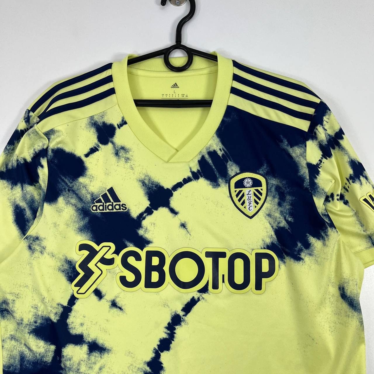 Adidas Leeds United 2022 2023 Away Shirt Football Jersey Adidas L Size US L / EU 52-54 / 3 - 2 Thumbnail