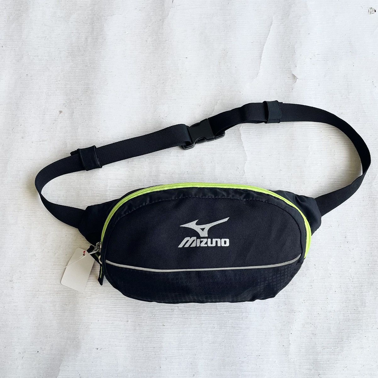 Mizuno Mizuno Black Green Waist Bag Size ONE SIZE - 3 Thumbnail