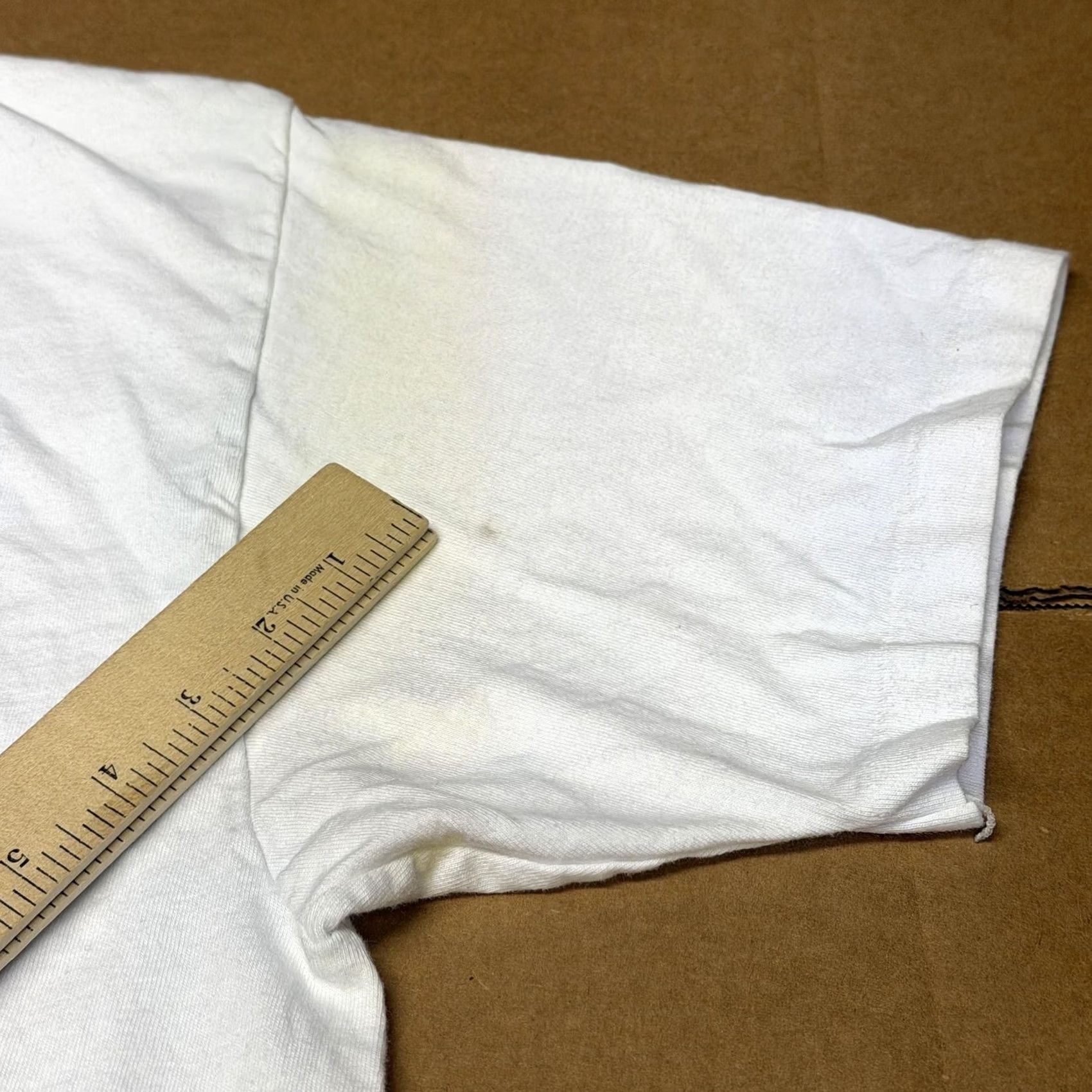 Hanes VINTAGE Hanes Beefy-T Shirt Mens XL White Tibet Crest Graphic Tee USA 90s Size US XL / EU 56 / 4 - 2 Thumbnail