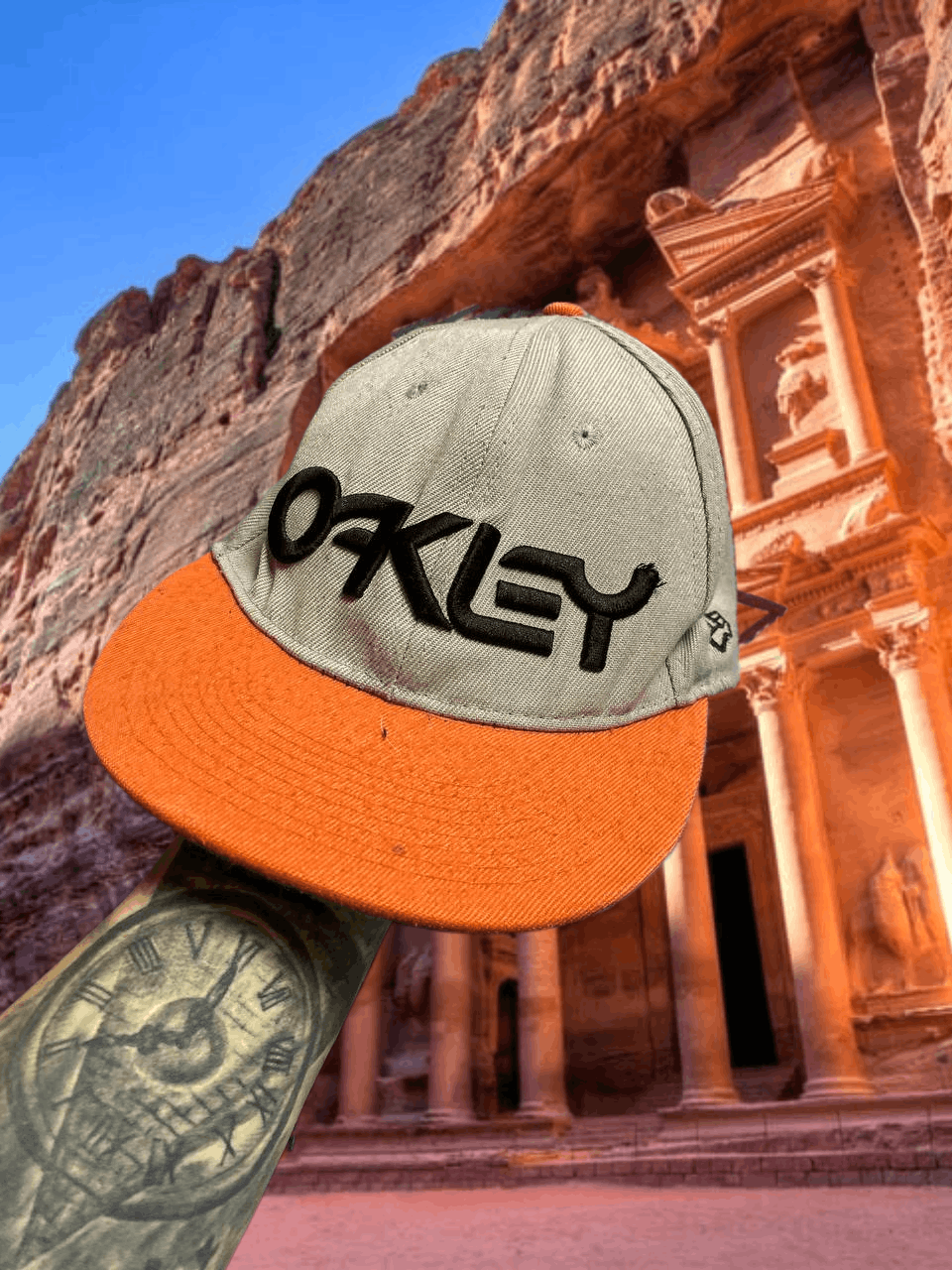 Oakley Hats Vintage big logo Oakley x New Era Cap Y2K streetwear Size ONE SIZE - 1 Thumbnail