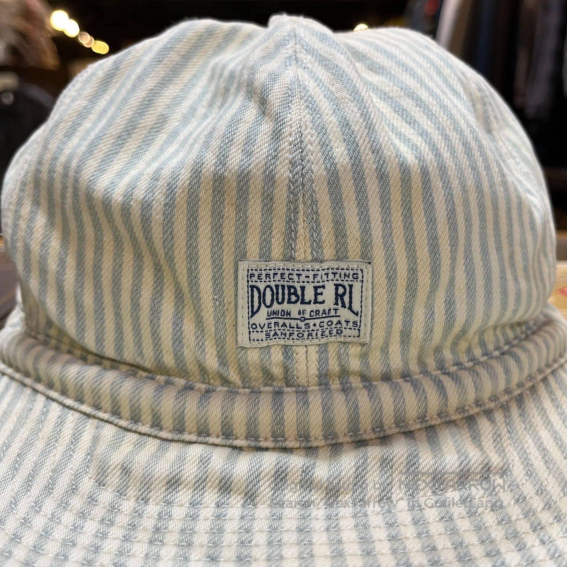 RRL Ralph Lauren RRL Striped Duck Bill Cap. Size ONE SIZE - 2 Thumbnail