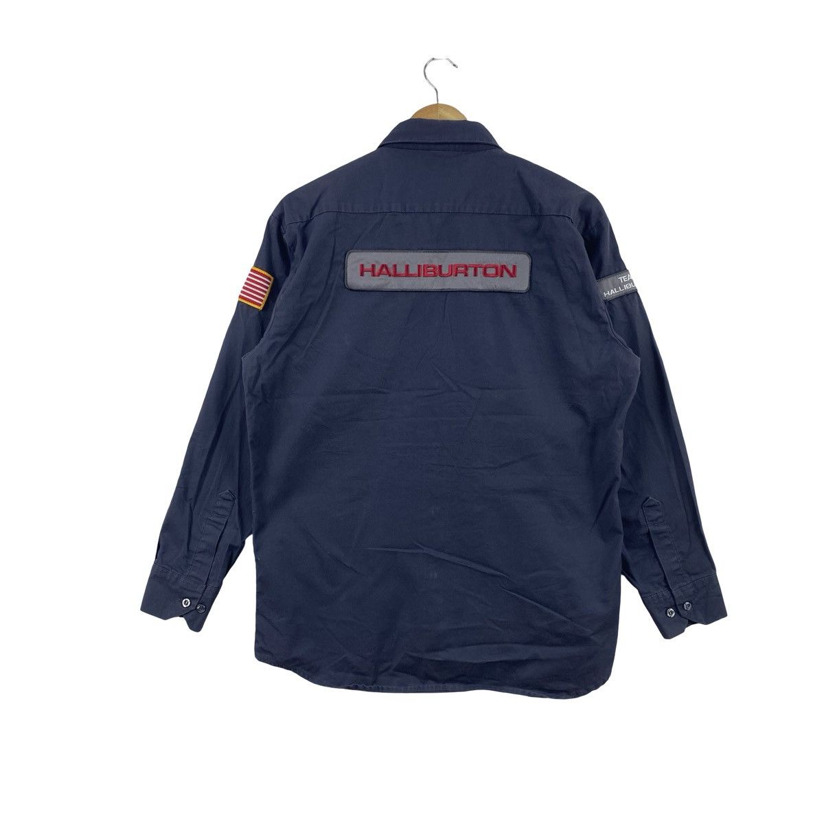 Vintage Vintage HALLIBURTON CEMENTING Workwear Button Patch Utility Size US M / EU 48-50 / 2 - 9 Thumbnail