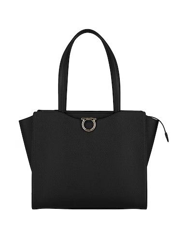 Salvatore Ferragamo o1s1rm1124 Size: OS / Leather Shoulder Bag in Black Size ONE SIZE - 1 Thumbnail