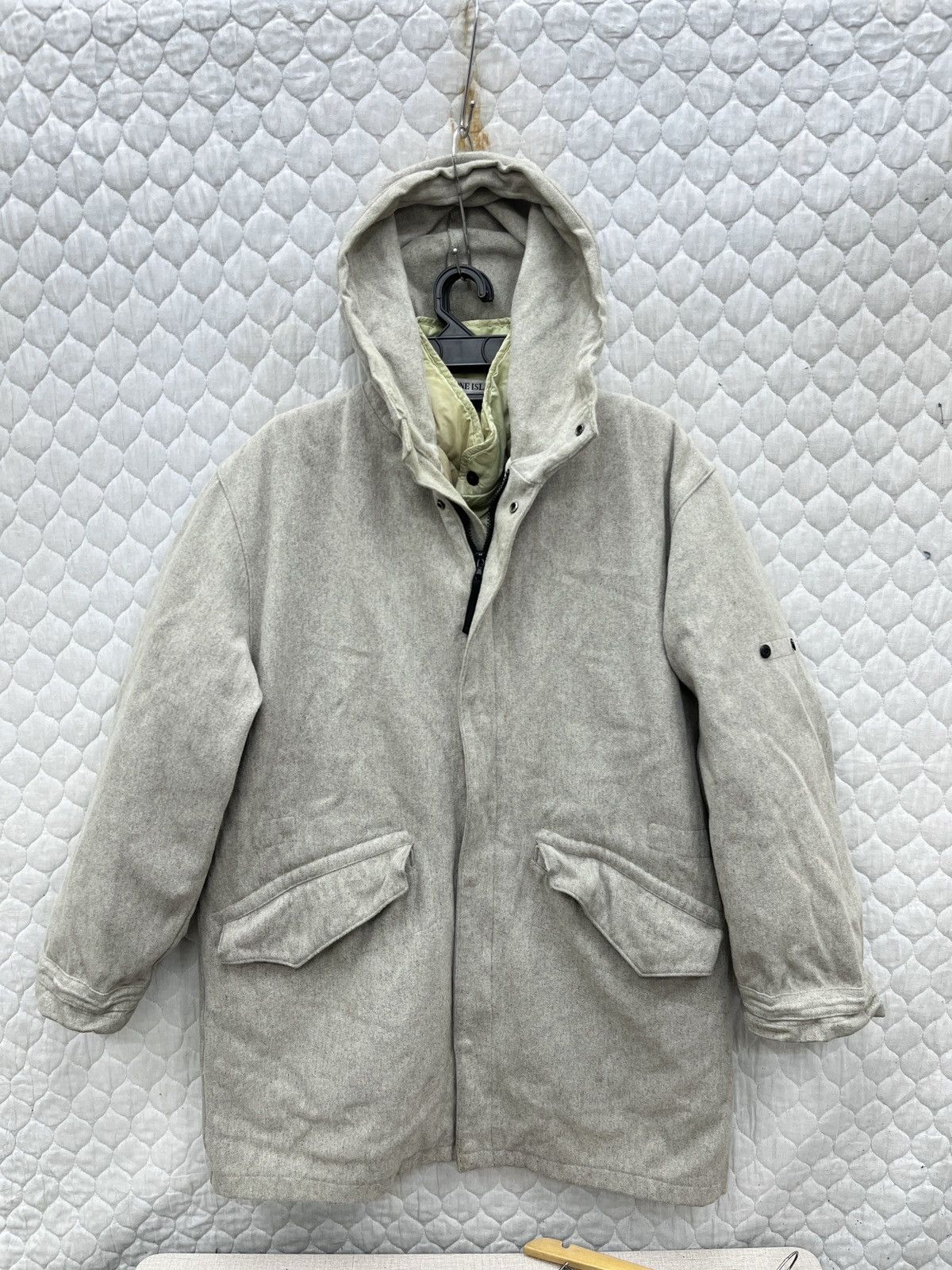 Stone Island 🔥🔥🔥STEALS VTG STONE ISLAND AW1998 LONG COAT Size US L / EU 52-54 / 3 - 1 Thumbnail