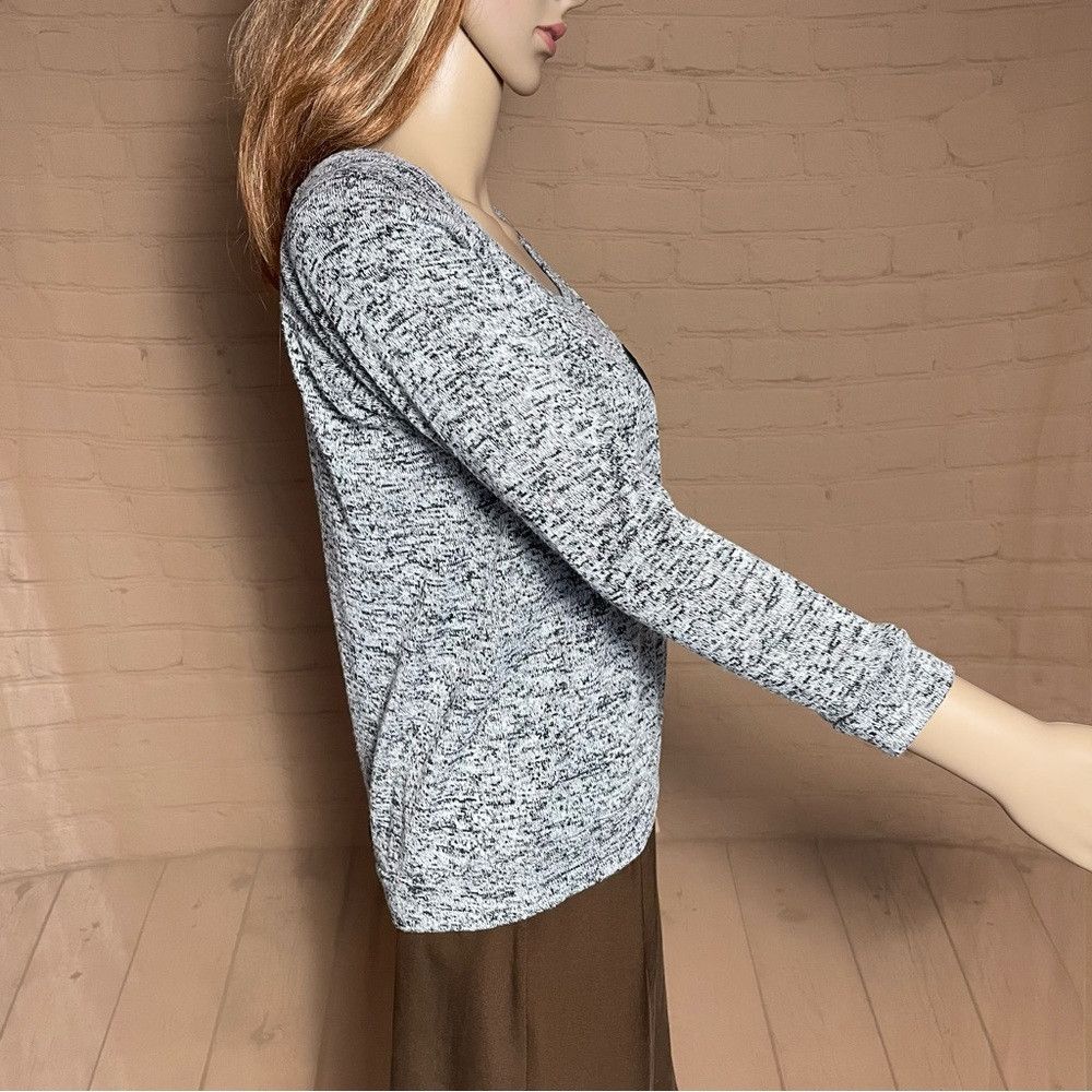 Other Jet John Eshaya Leather Heart Back Zipper Sweatshirt Top Si Size S / US 4 / IT 40 - 3 Thumbnail