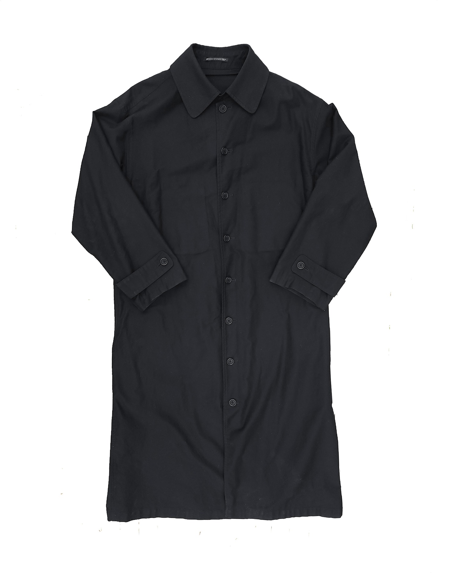 Yohji Yamamoto Yohji Yamamoto Pour Homme 21SS Twill Shirt Coat Size US M / EU 48-50 / 2 - 1 Thumbnail