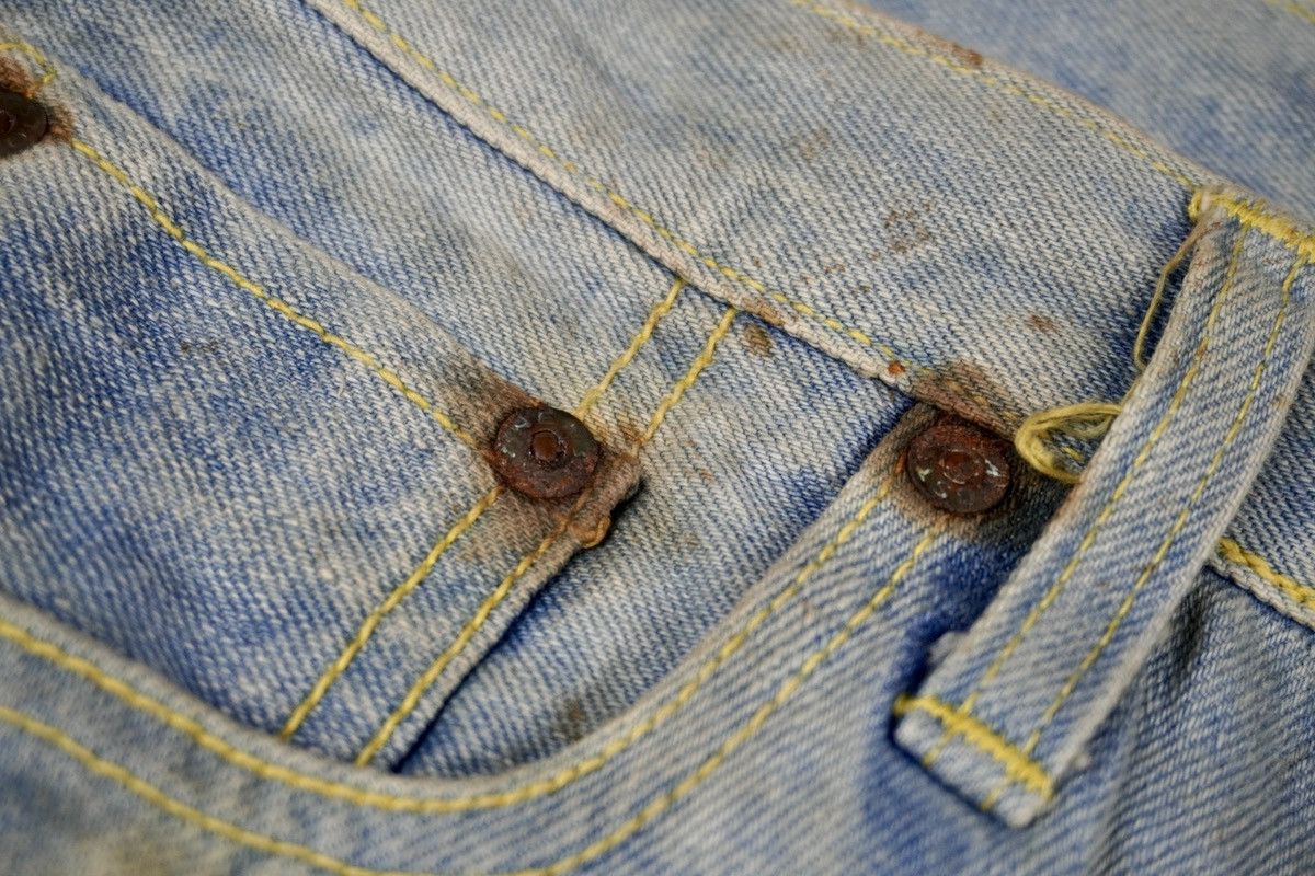 Japanese Brand × Vintage Vintage 70s Big Stone denim selvedge scovill zipper Size US 29 - 5 Thumbnail