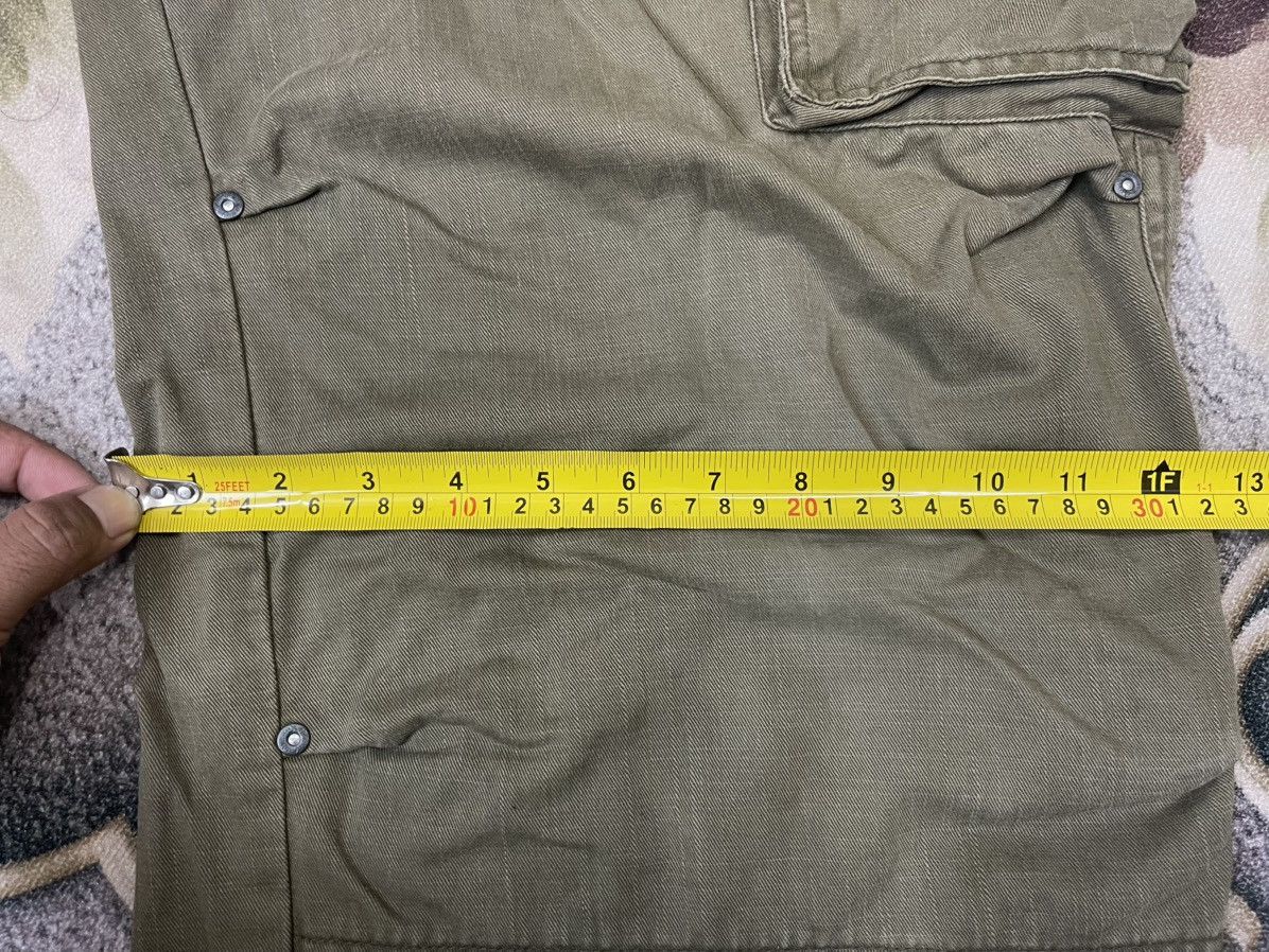 Japanese Brand Sunny Clouds Cargo Pant Green Military Colour Size US 33 - 10 Thumbnail