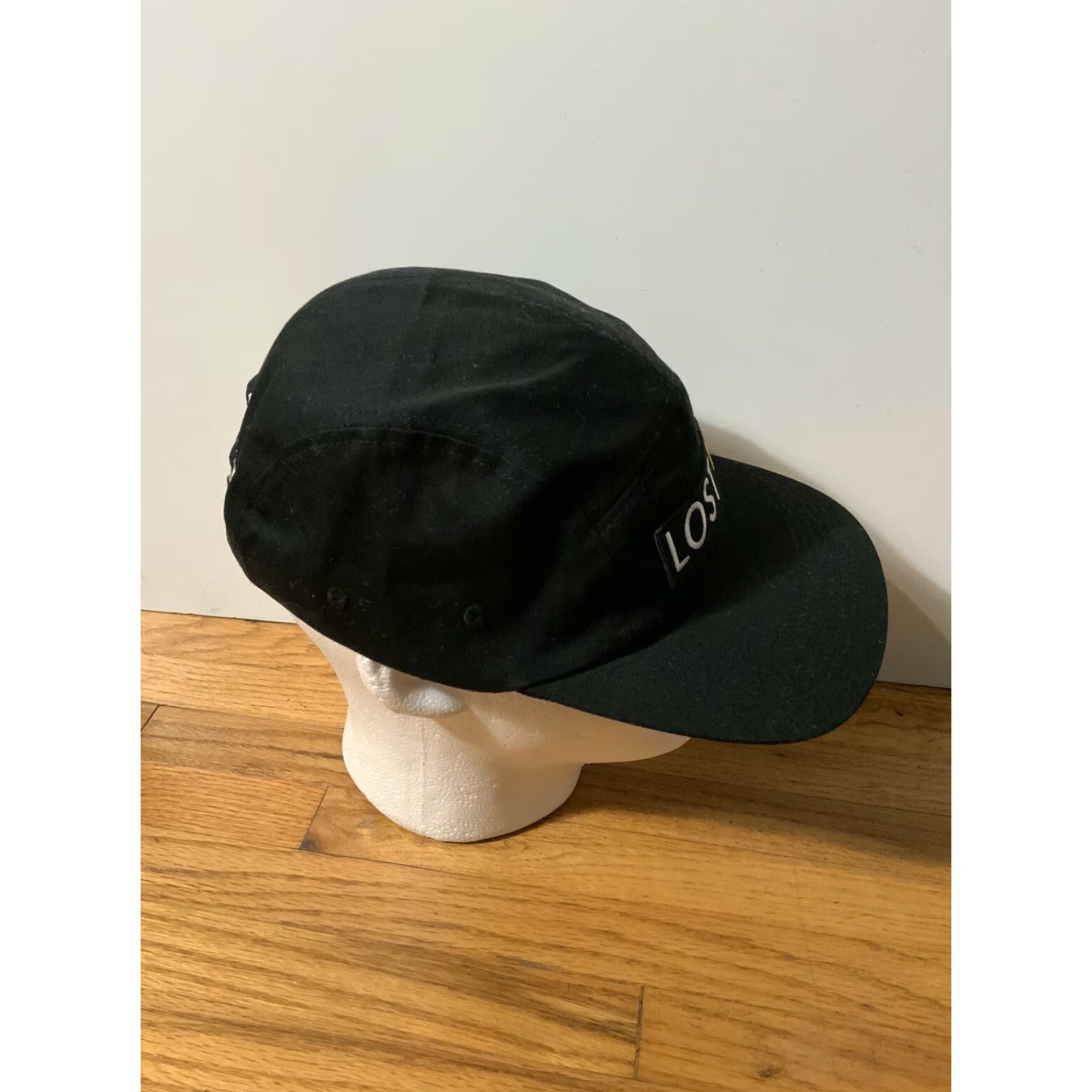 Vintage Lost LA Los Angeles Always Exploring TV Series History Black 5 Panel Hat Cap Size ONE SIZE - 3 Thumbnail