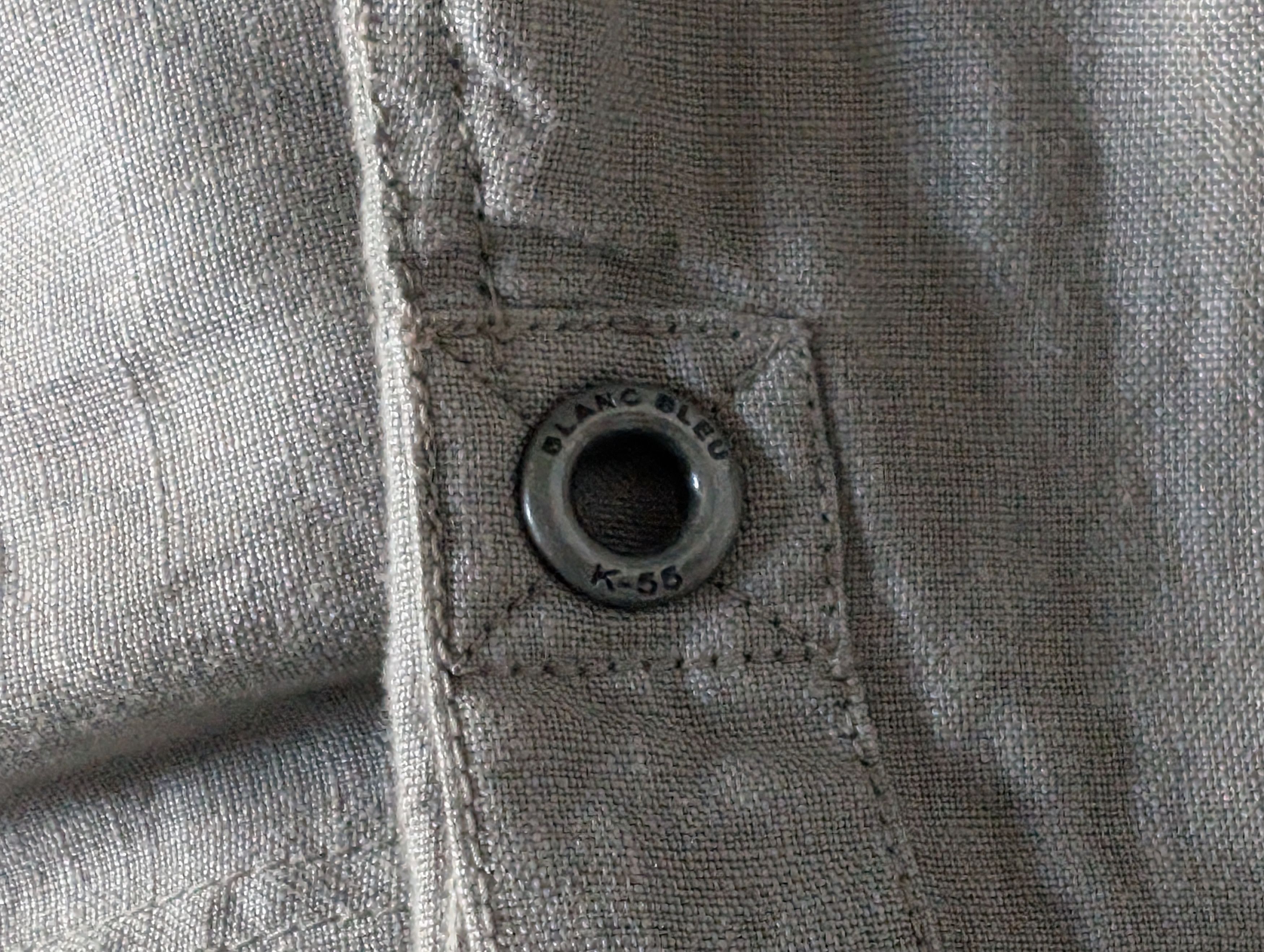 Other Blanc Bleu Safari Jacket in Linen Size US L / EU 52-54 / 3 - 5 Thumbnail