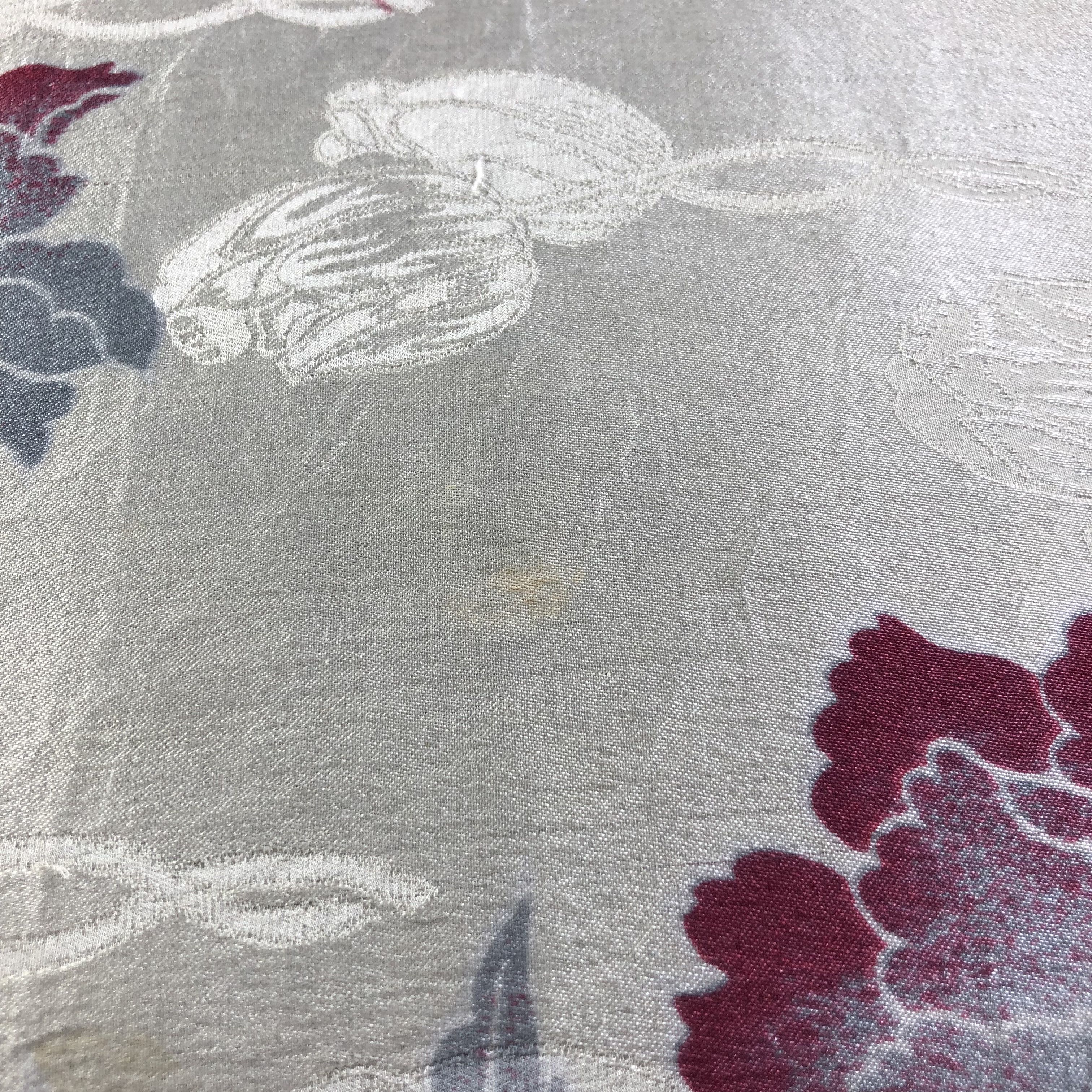 Vintage Vintage Chang Joh Floral Hand Rolled Silk Scarf M812 Size ONE SIZE - 9 Thumbnail