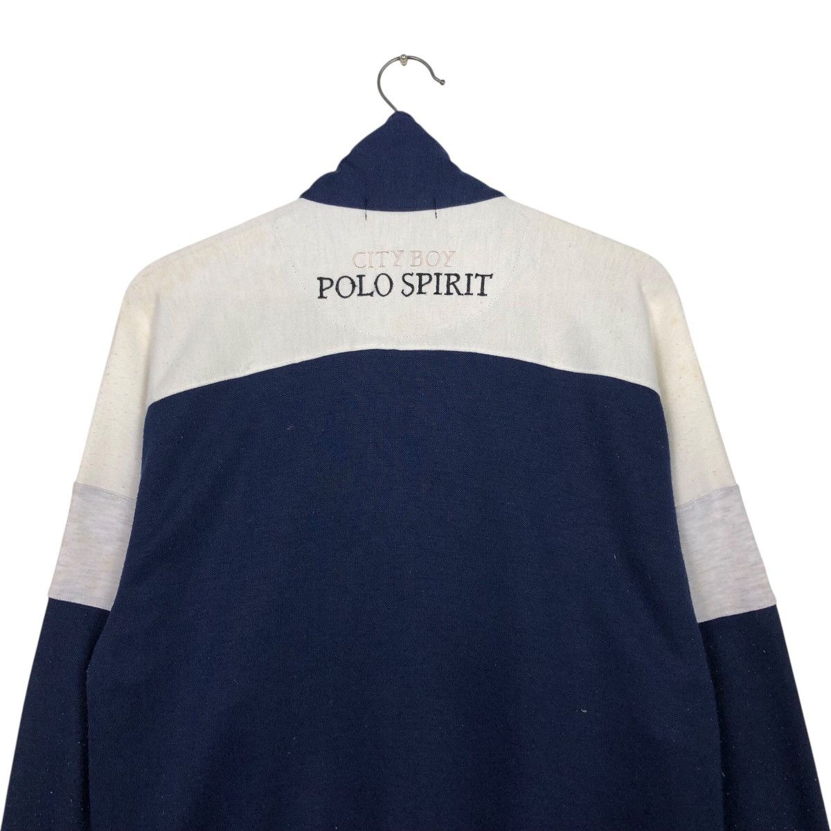 Japanese Brand 📌Vintage Half Zipper Anorak Sweatshirt Collar Polo Spirit Size US M / EU 48-50 / 2 - 10 Thumbnail