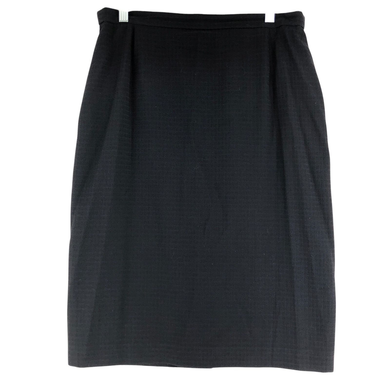 Escada Escada Womens Size 42 US 12 Skirt Pencil Textured Navy Blue Size 34" / US 12 / IT 48 - 1 Thumbnail