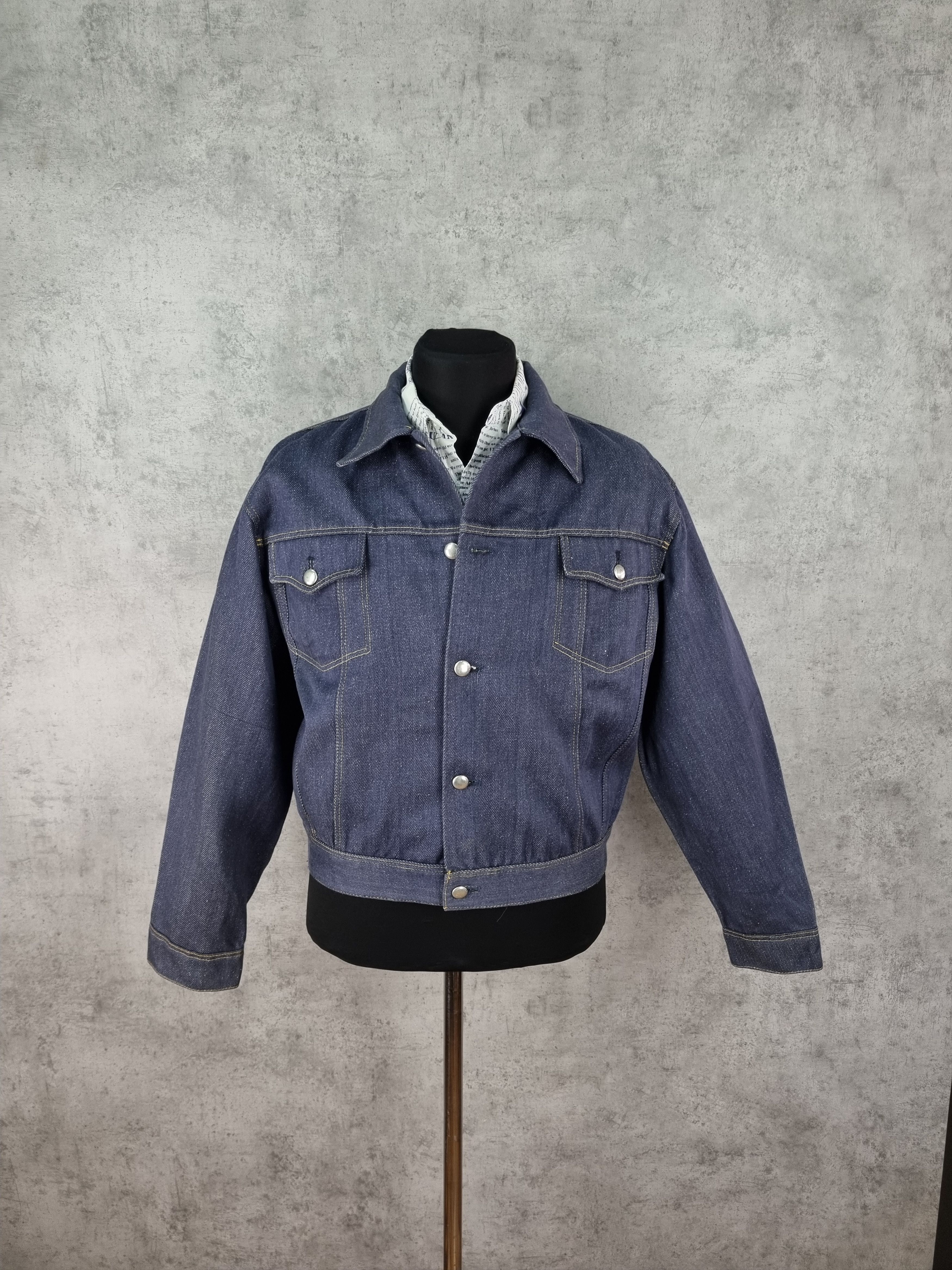 Le Laboureur × Vintage Ozkn Presov Denim Czech Worker French Chore Light Jacket Size US L / EU 52-54 / 3 - 22 Thumbnail
