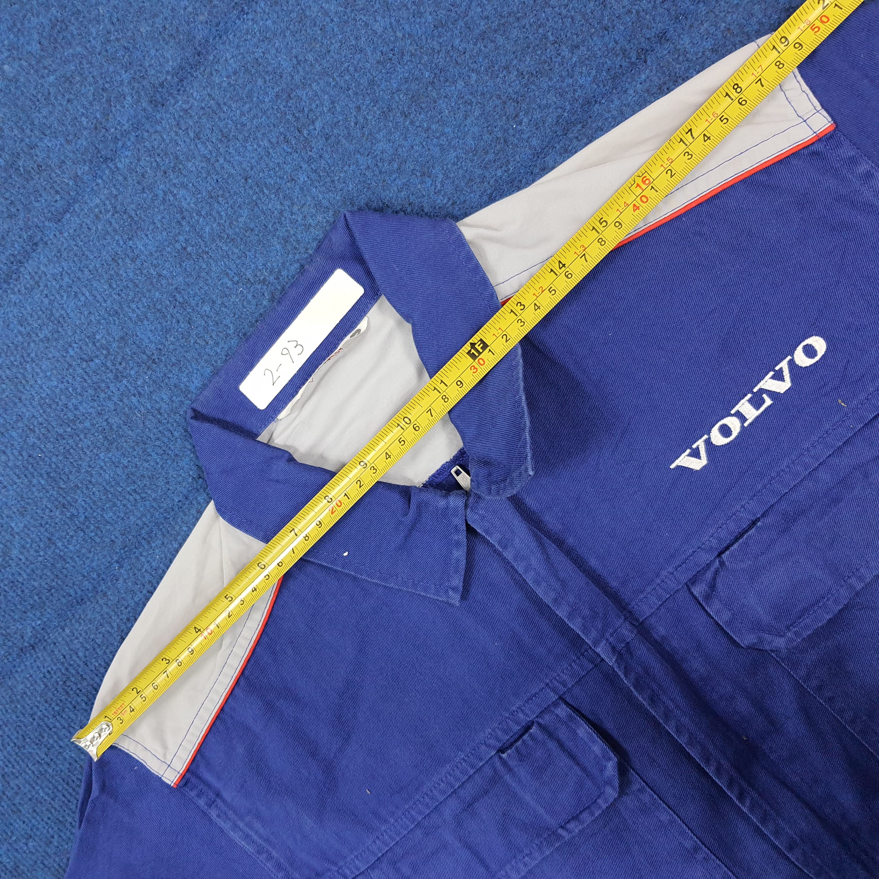 Vintage Vintage Volvo Motorsports Workwear Coverall C307N17 Size US L / EU 52-54 / 3 - 11 Thumbnail