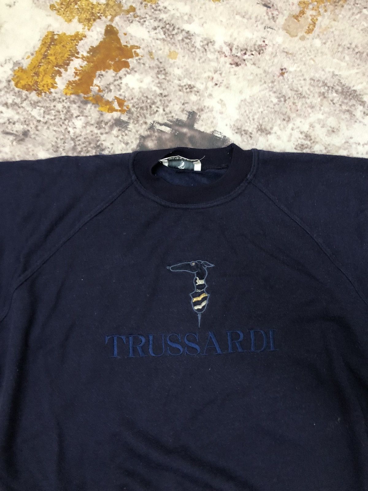 Trussardi Trussardi Sweatshirt embroidery logo Size US XL / EU 56 / 4 - 3 Thumbnail