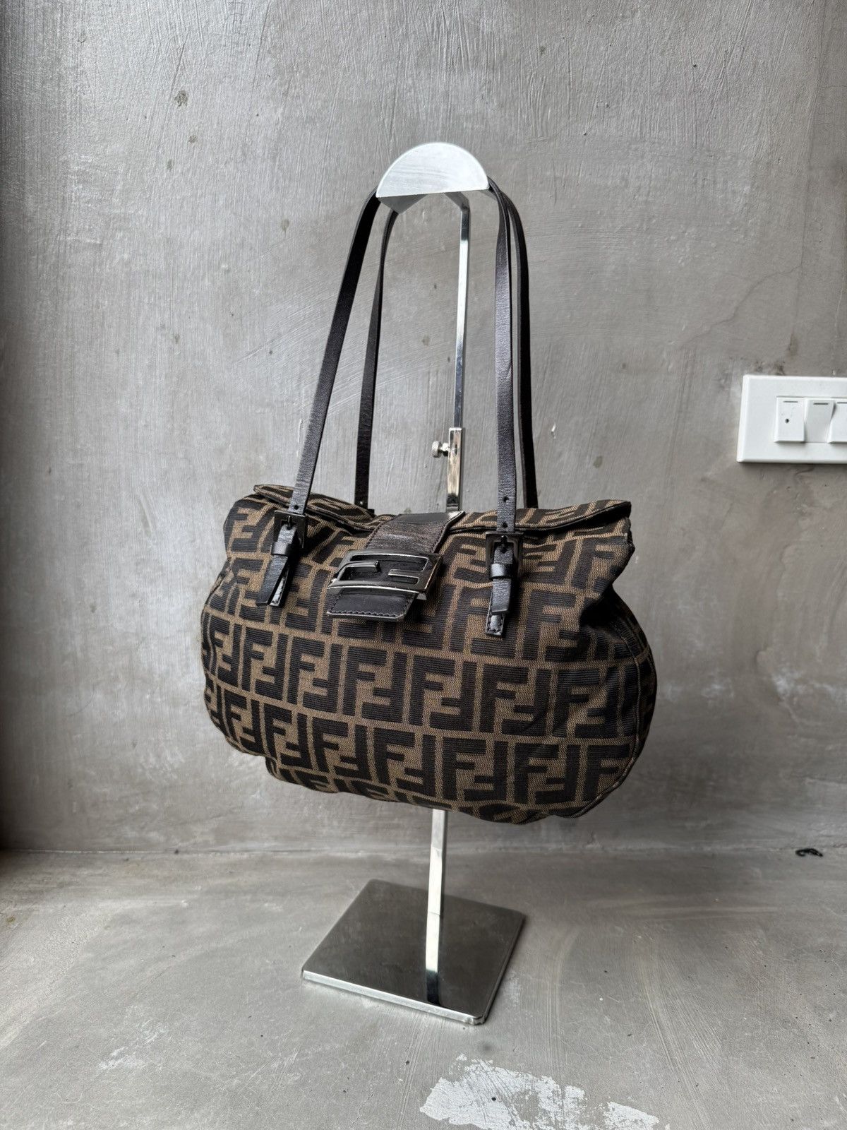 Fendi Fendi Zucca Baguette Half Moon Size ONE SIZE - 1 Thumbnail