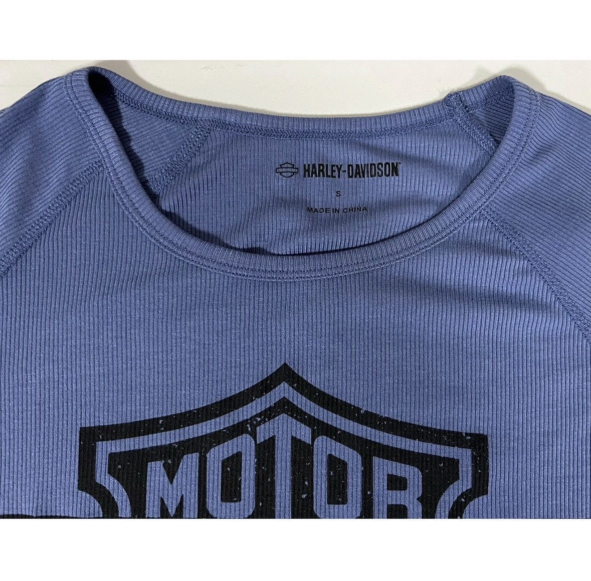 Harley Davidson Harley Davidson Logo Long Sleeve T-Shirt Top Tee Size S 🏍️✨ Size US S / EU 44-46 / 1 - 4 Thumbnail