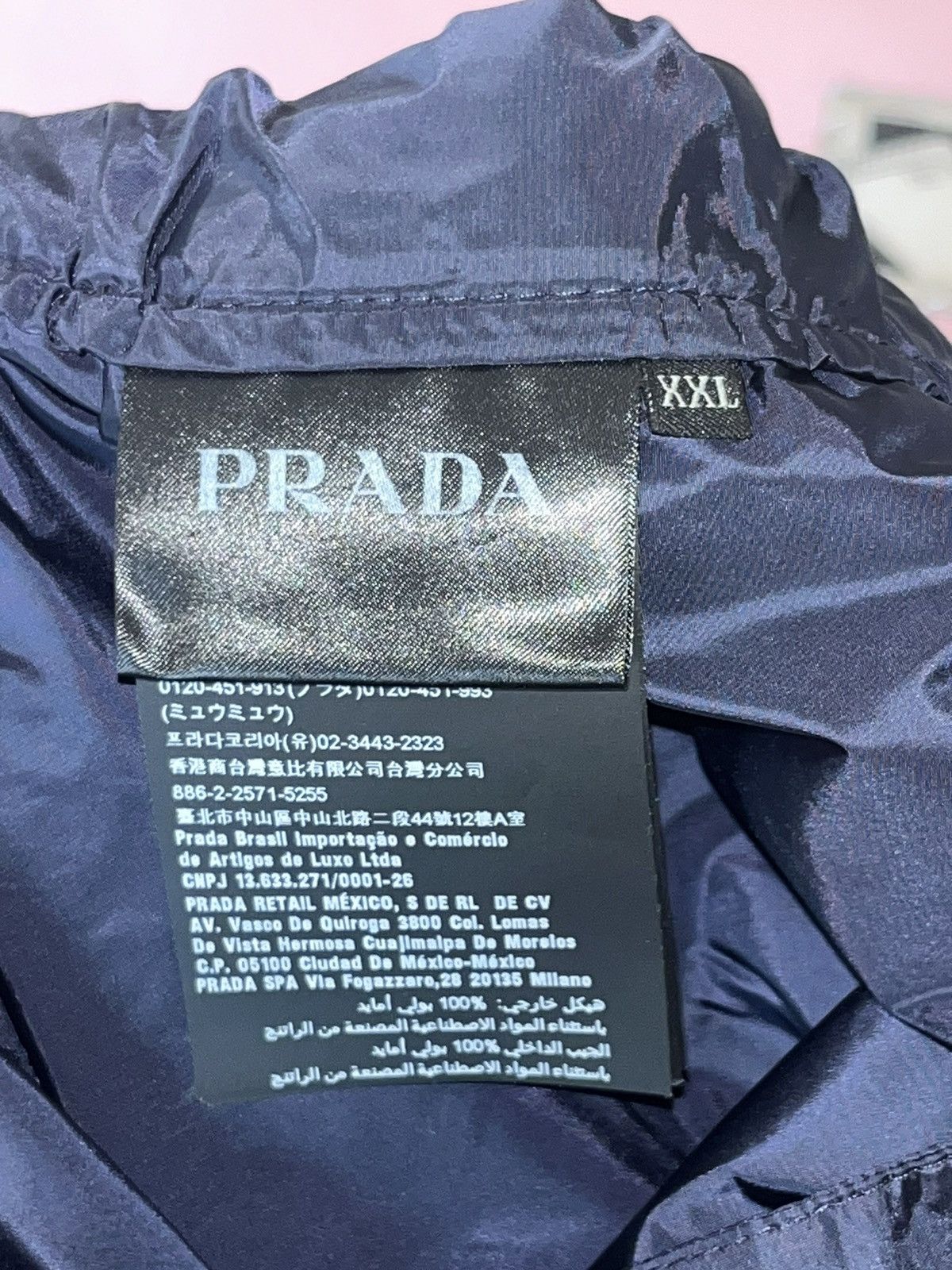 Prada PRADA AW2019 Navy Track Pants with Blue Stripe Size US 34 / EU 50 - 6 Thumbnail