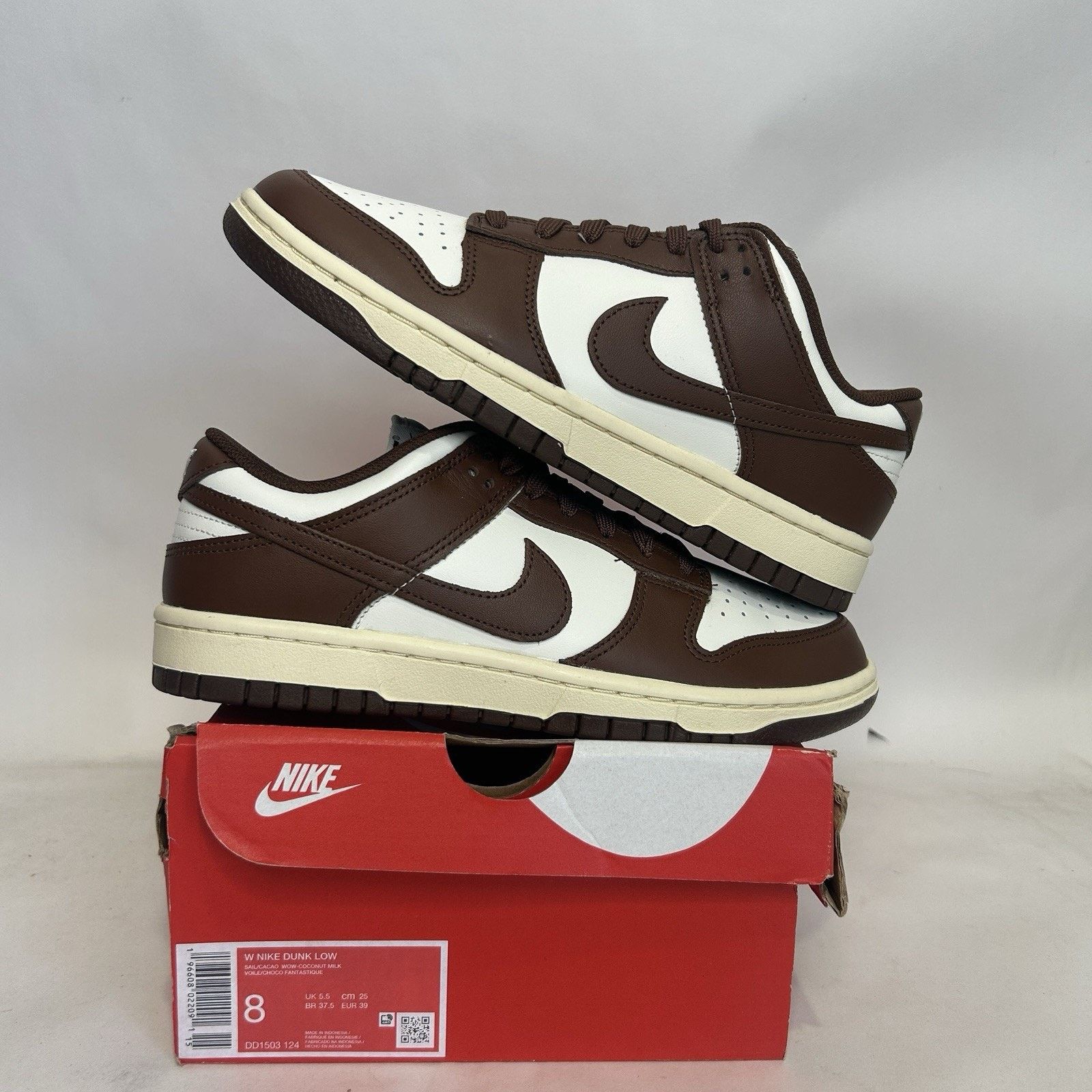 Nike Nike Dunk Low WMNS “Cacao Wow/Mocha” Size US 8 / IT 38 - 1 Thumbnail