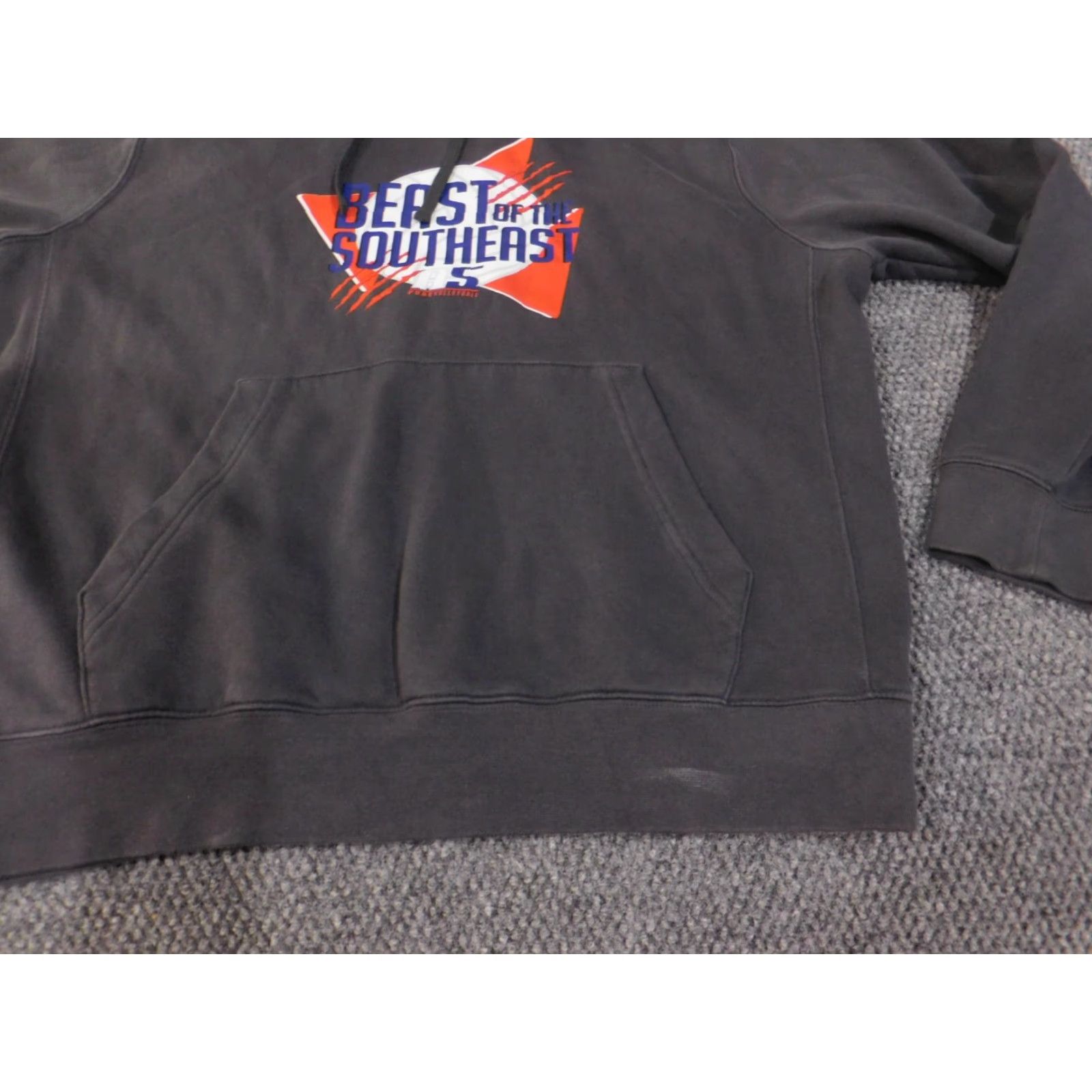 Nike Nike Hoodie Mens L Gray Pullover Pocket Knit Logo Sportswear Size US L / EU 52-54 / 3 - 3 Thumbnail