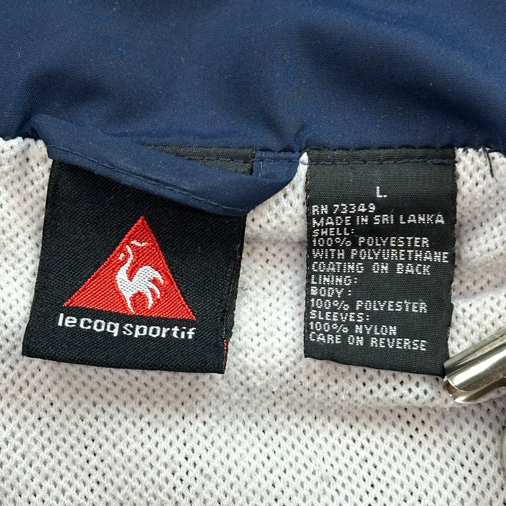 Le Coq Sportif VINTAGE Le Coq Sportif Jacket Mens Large Purple Full Zip Lined Outdoor Active Size US L / EU 52-54 / 3 - 7 Thumbnail