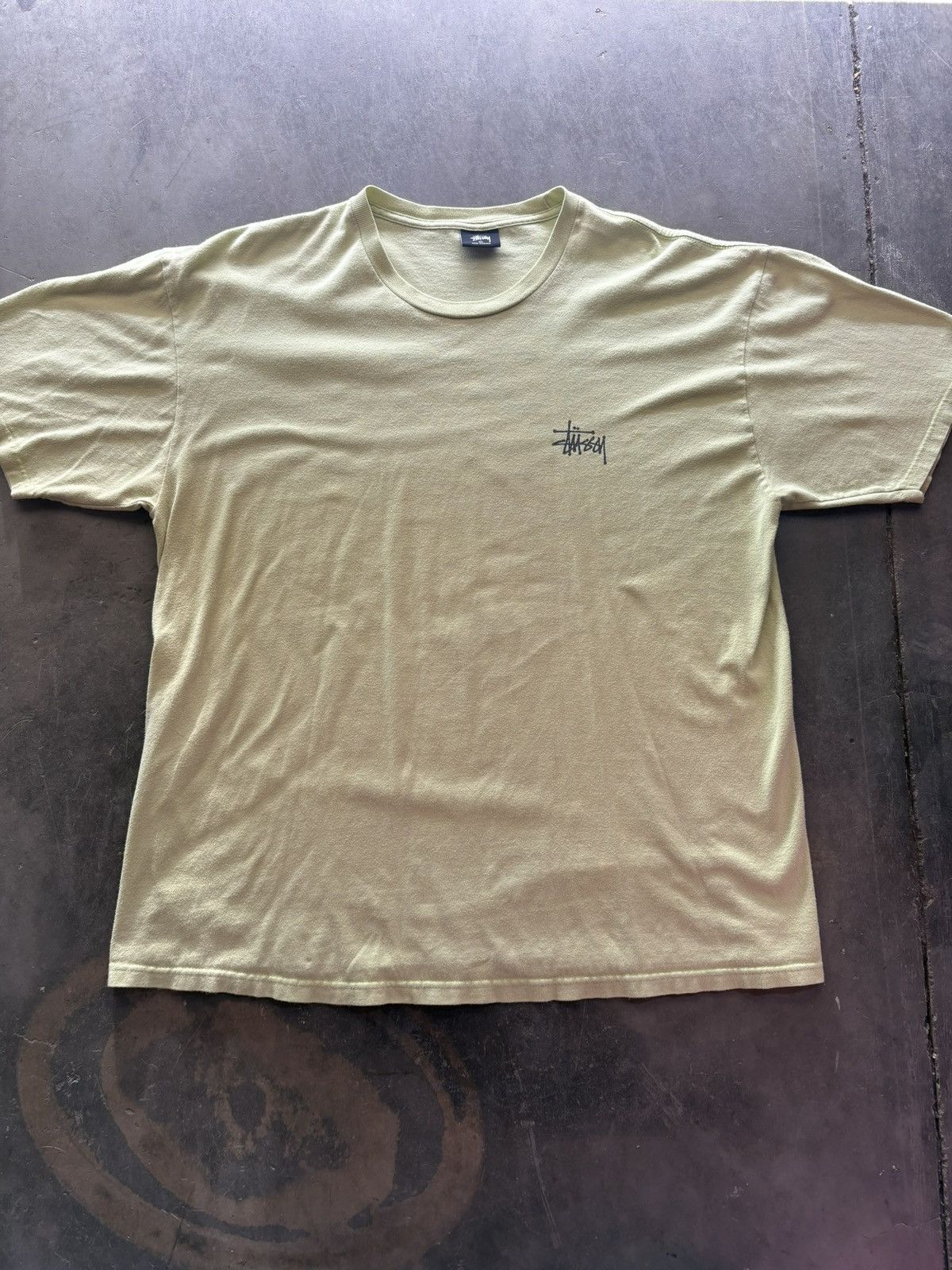 Stussy Lime Green Stussy Spellout Size US XL / EU 56 / 4 - 3 Thumbnail
