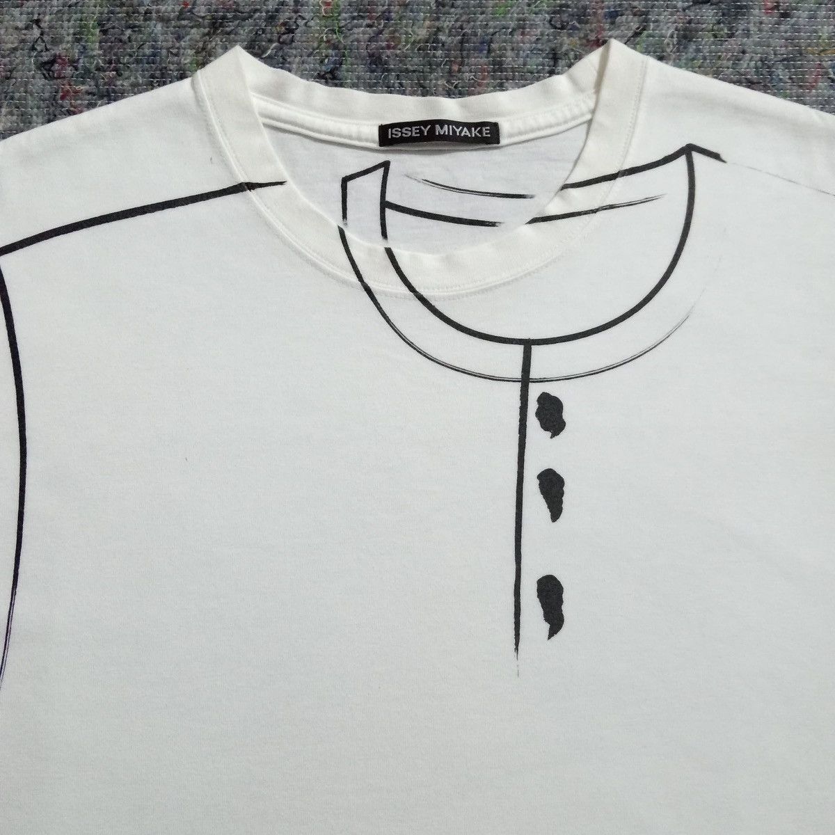 Designer × Issey Miyake × Japanese Brand ISSEY MIYAKE T-SHIRT ~ IN THE MOOD OF PAINTING Size US L / EU 52-54 / 3 - 3 Thumbnail