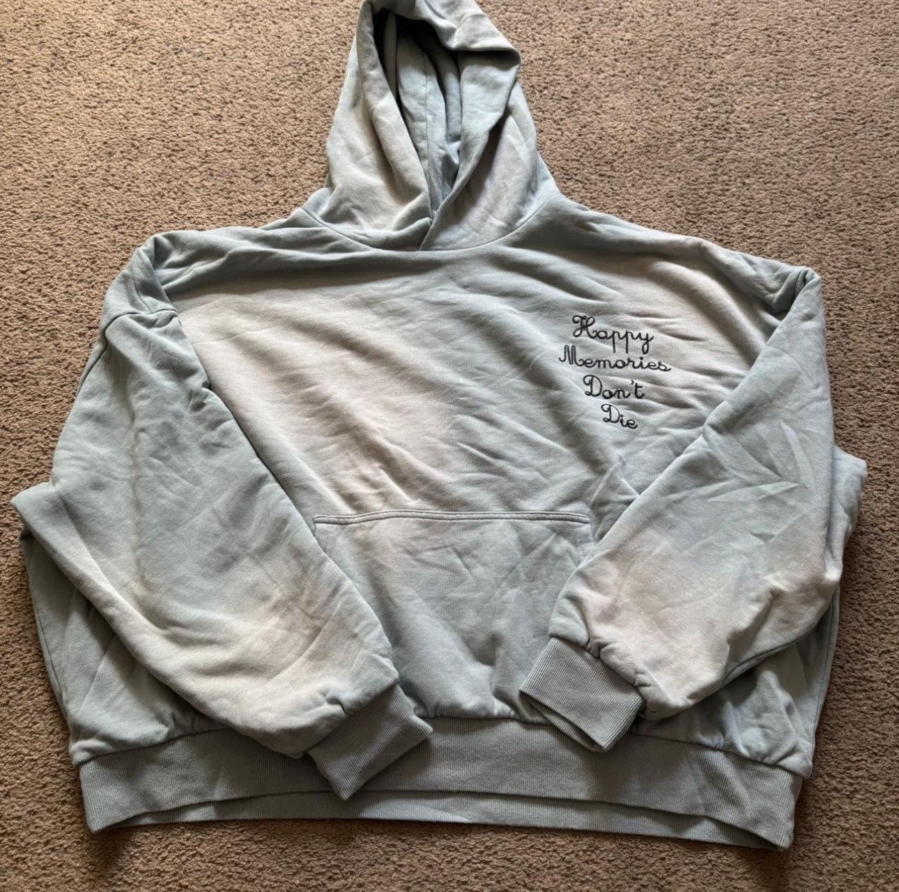 HMDD HMDD Sky Blue Hoodie Size US XL / EU 56 / 4 - 1 Thumbnail