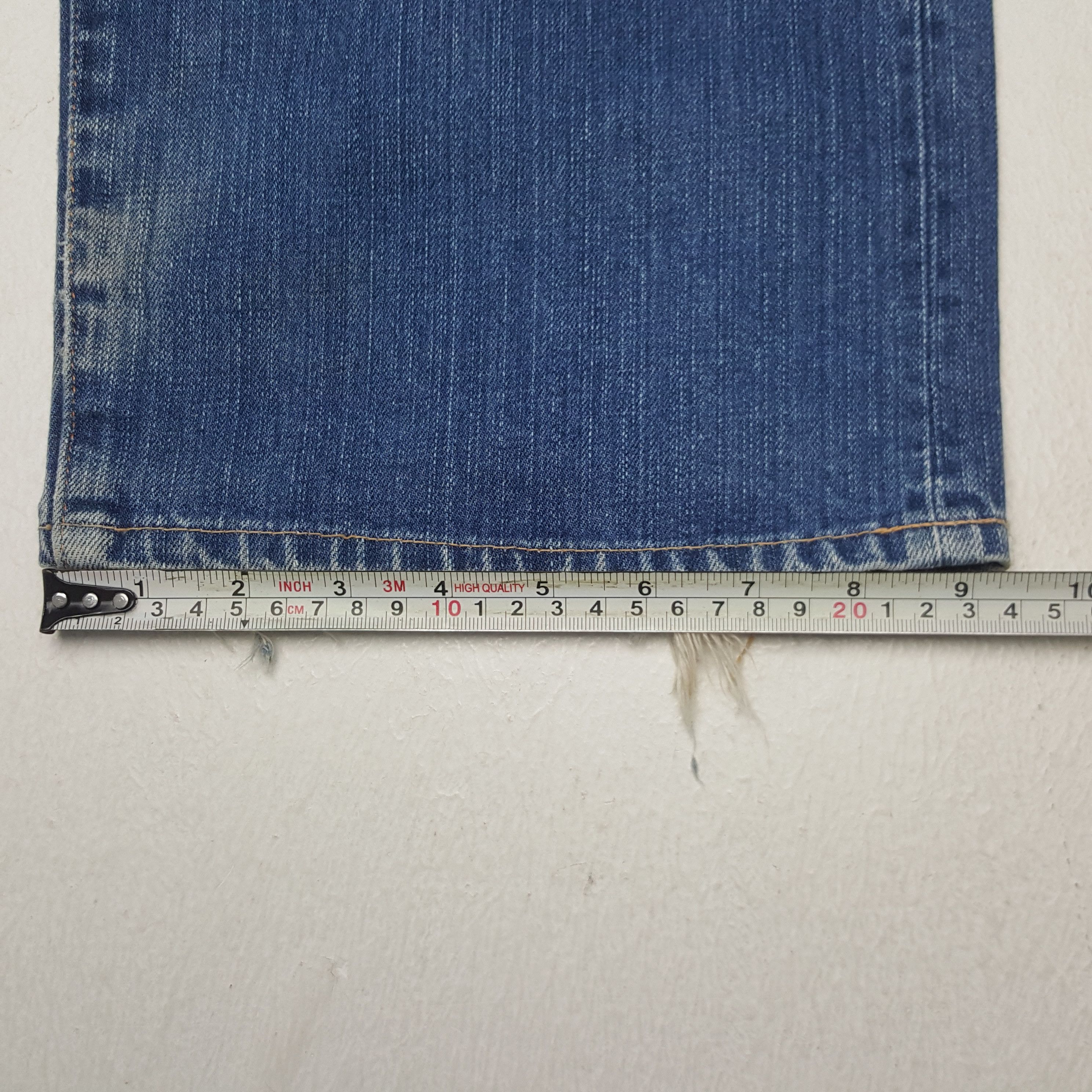 Evisu × Vintage Vintage Evisu Japan Custom Daicock Art Denim Jeans Size US 35 - 11 Thumbnail