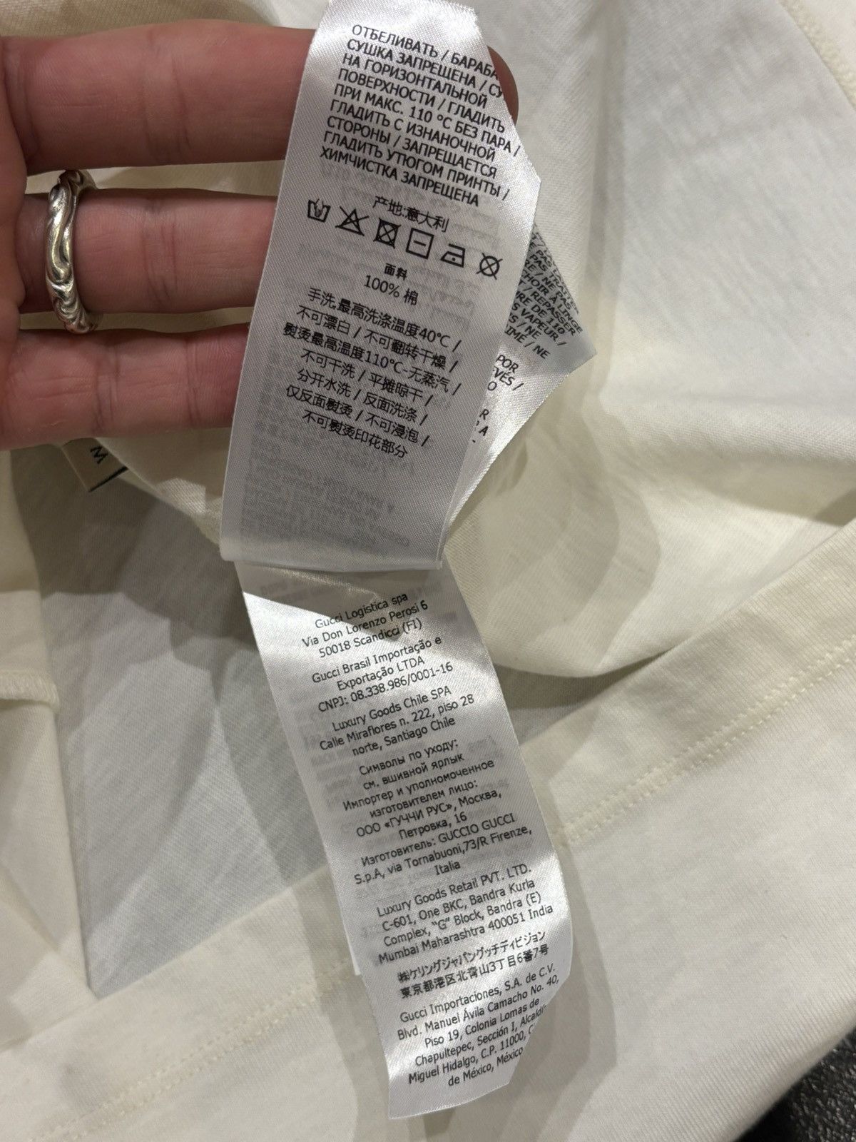 Gucci Gucci Souvenir From LA Rainbow Tee Size US M / EU 48-50 / 2 - 7 Thumbnail