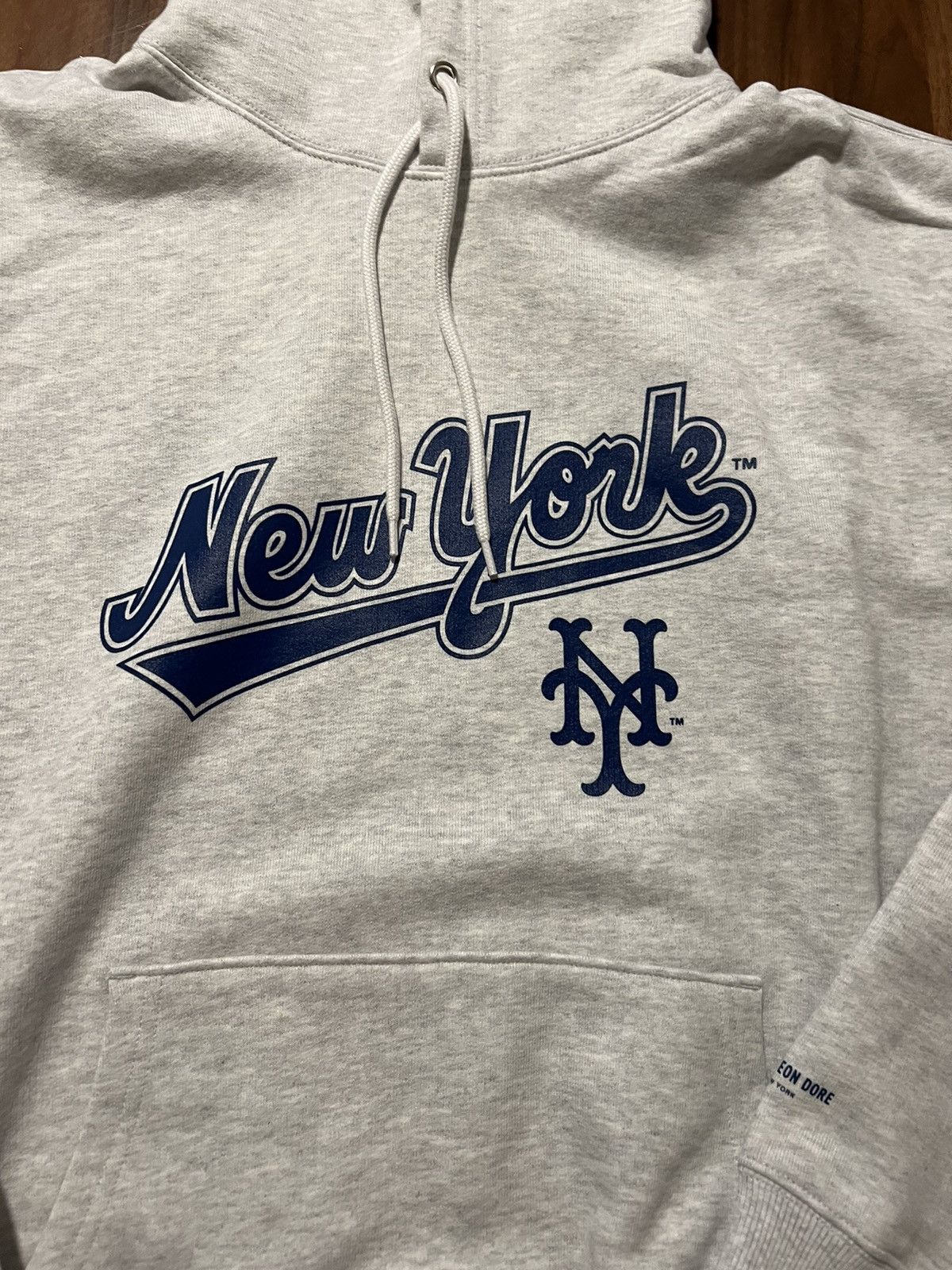Aime Leon Dore Aime Leon Dore ALD / New York Mets Logo Hoodie Grey SS24 Size US M / EU 48-50 / 2 - 2 Thumbnail