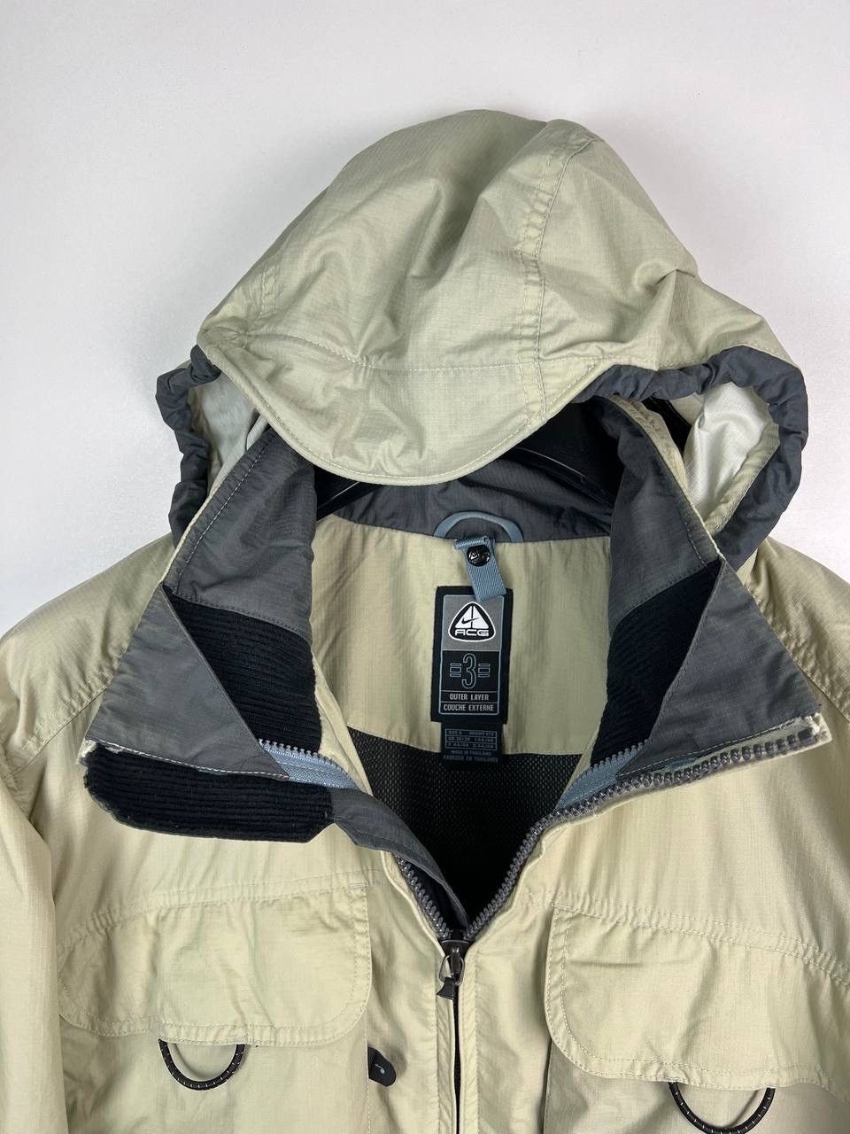 Nike ACG Nike ACG 3 beige hooded tactical jacket size S Size US S / EU 44-46 / 1 - 10 Thumbnail