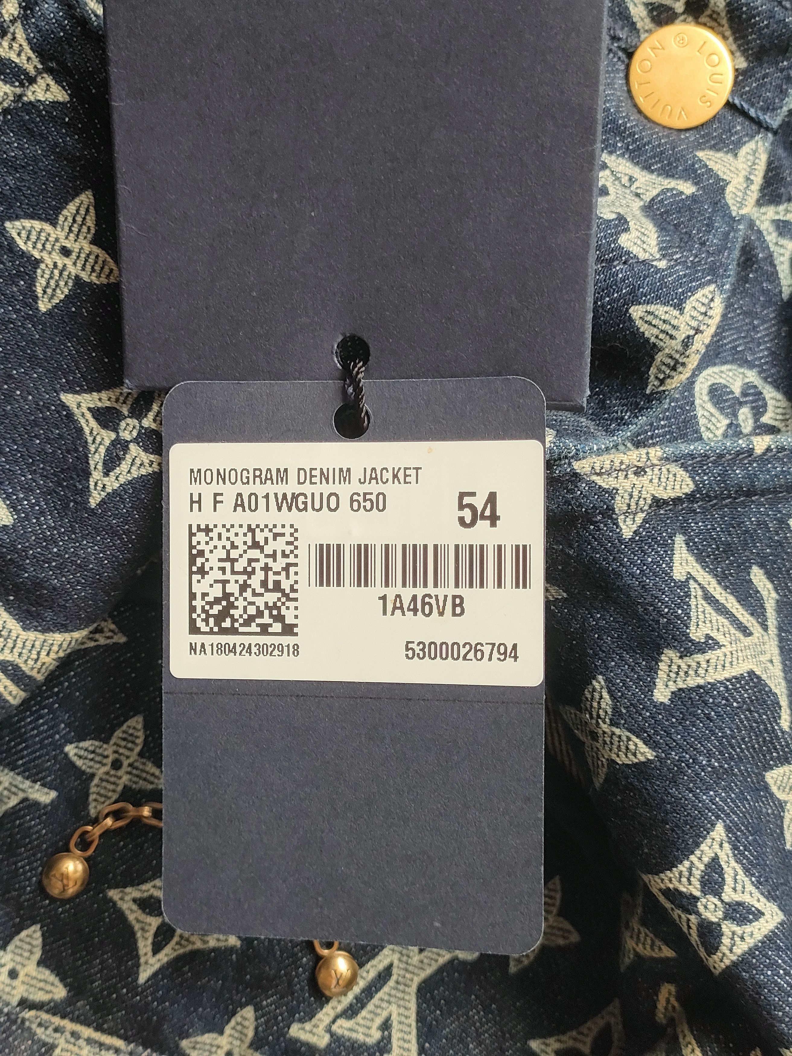 Louis Vuitton Louis Vuitton Old Flower Printed Denim Jacket Size US L / EU 52-54 / 3 - 3 Thumbnail