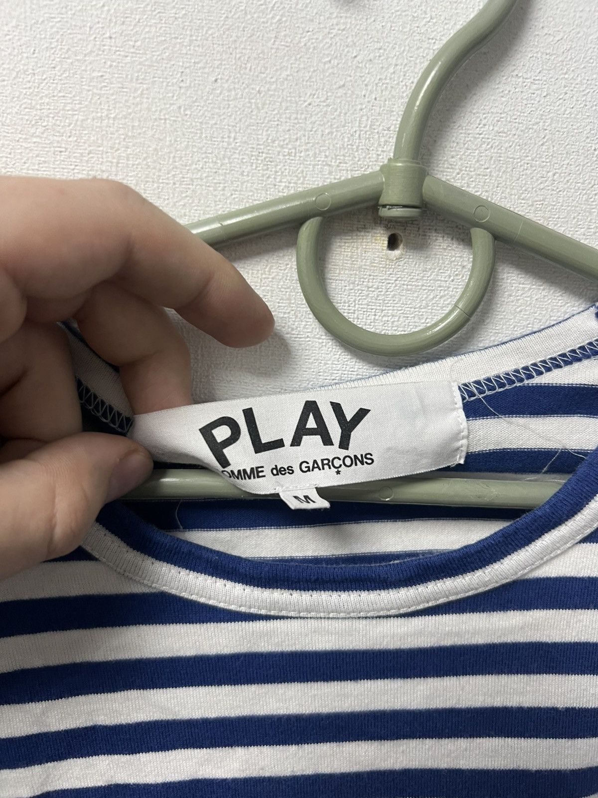 Comme des Garcons Comme des Garçons PLAY Long Sleeve Tee Size US M / EU 48-50 / 2 - 4 Thumbnail