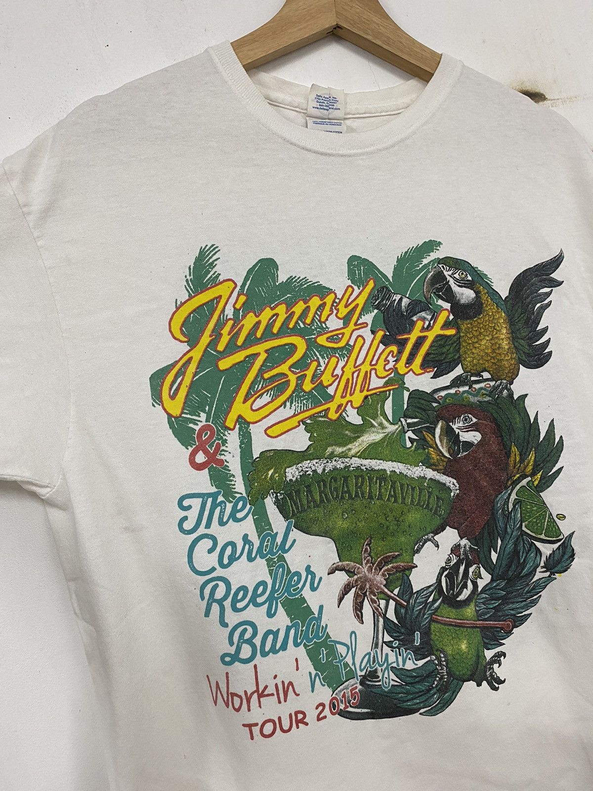 Band Tees Jimmy Buffett Tour 2015 Size US L / EU 52-54 / 3 - 2 Thumbnail