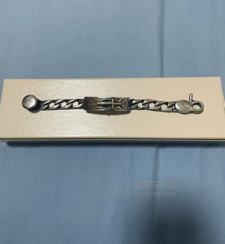 Jean Paul Gaultier Jean Paul Gaultier Crucifix hollow carving flip watch brac Size ONE SIZE - 8 Thumbnail