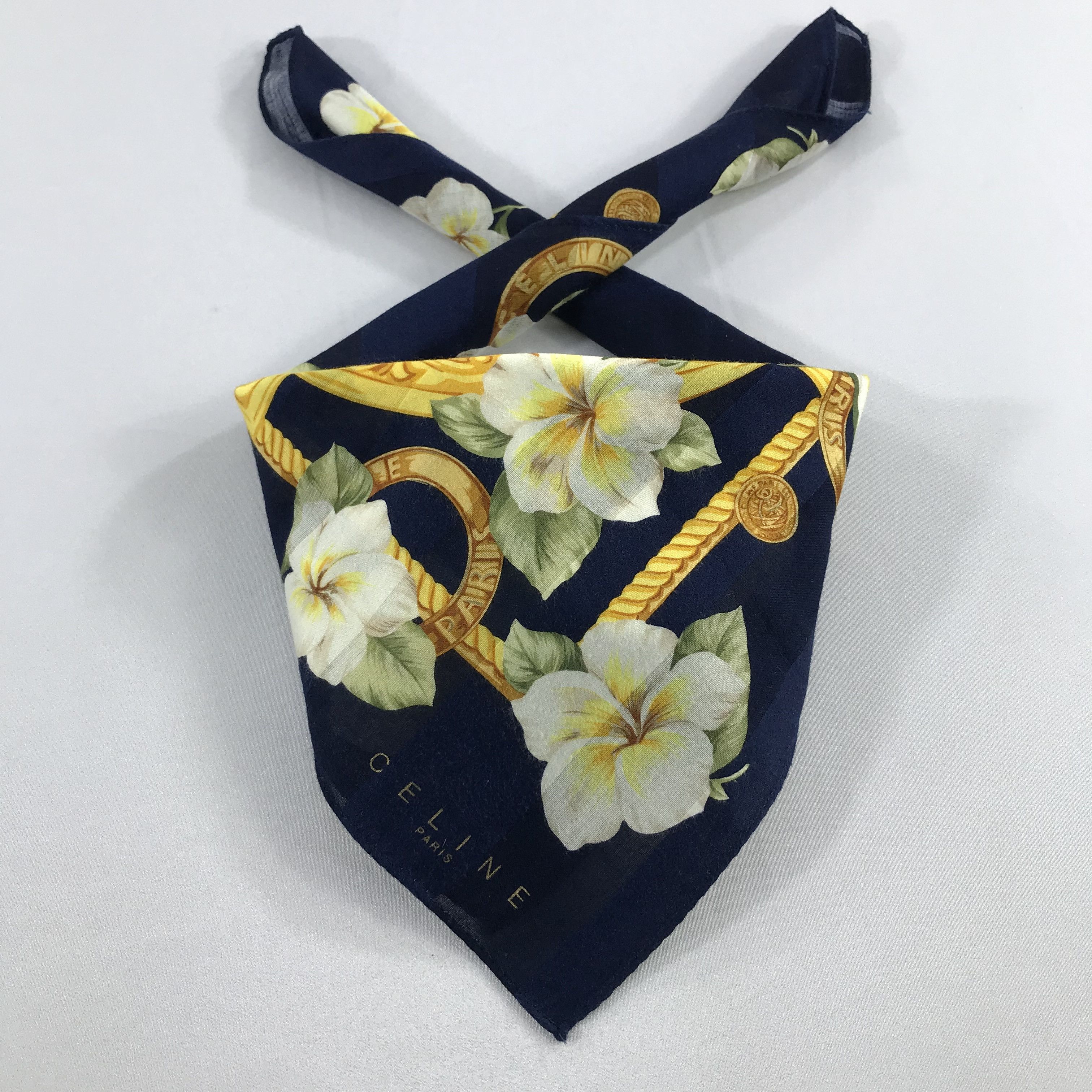 Celine Celine Bandana / Handkerchief / Neckerchief - S2125 Size ONE SIZE - 3 Thumbnail