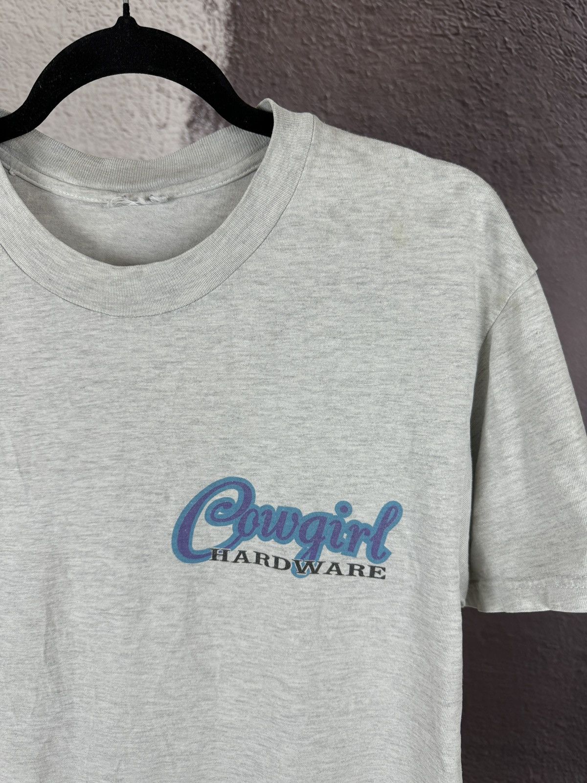 Japanese Brand Cowgirl Hardware OG vintage big logo tee shirt Size US M / EU 48-50 / 2 - 5 Thumbnail