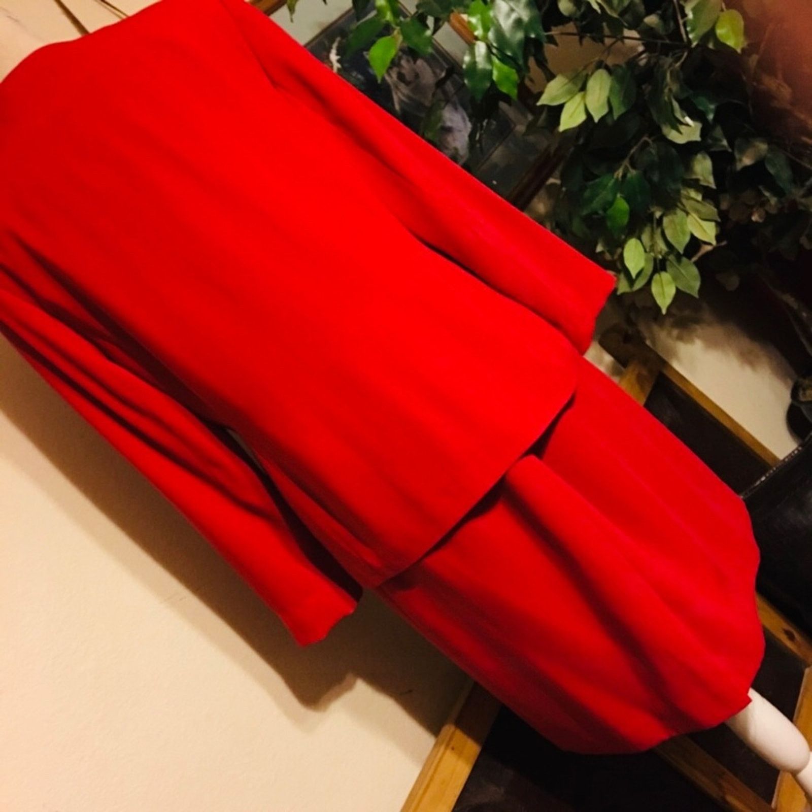 Other Laura Scott red jacket and skirt set 10 Size L / US 10 / IT 46 - 5 Thumbnail