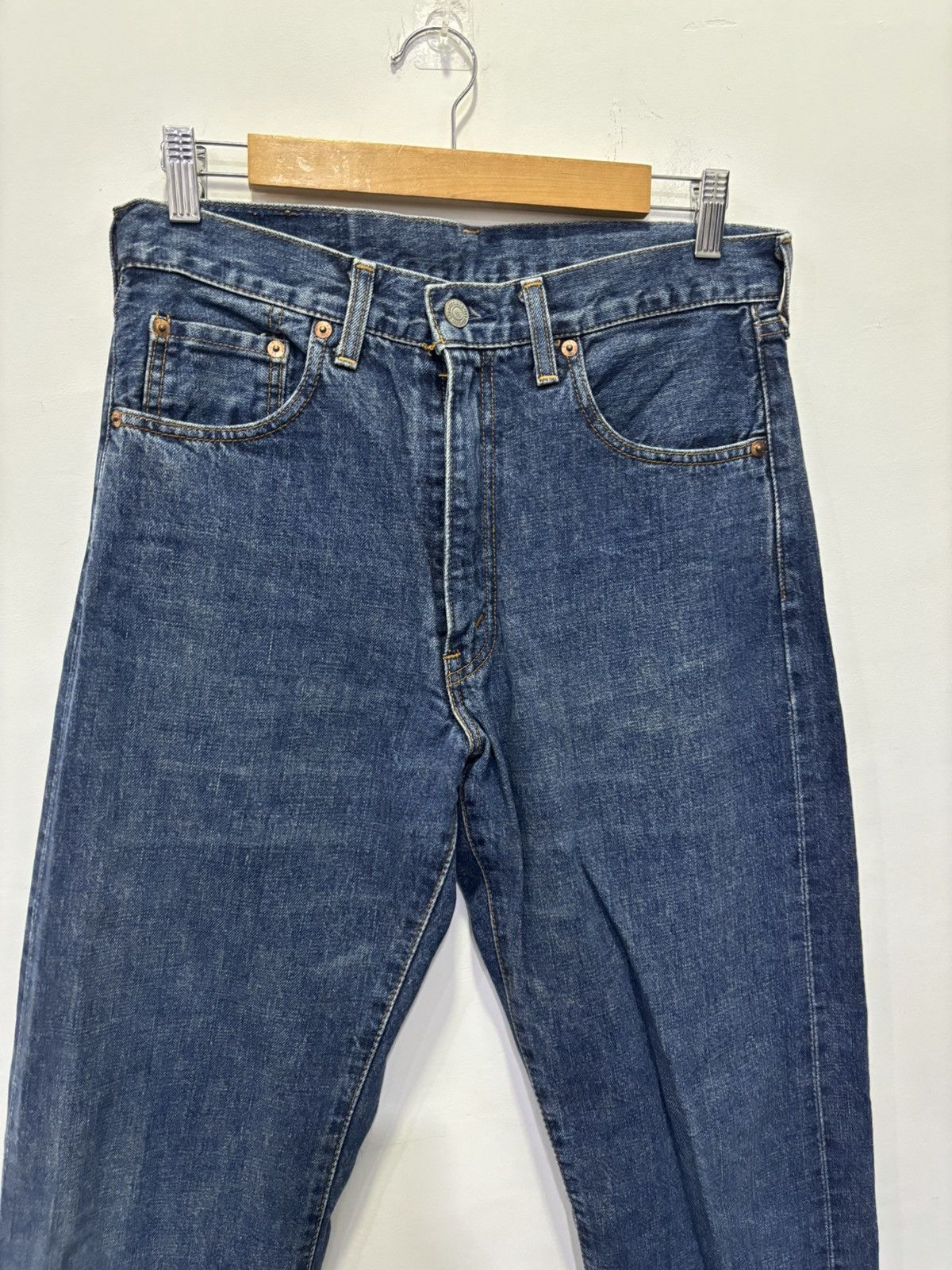 Levi's Vintage Levis Big E Selvedge Jeans Size US 32 / EU 48 - 2 Thumbnail