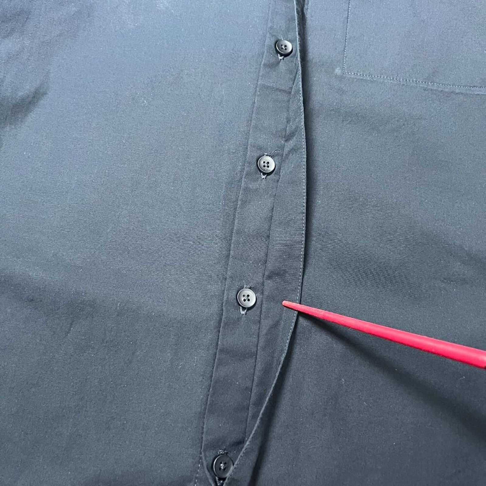 Lululemon Lululemon Mission Slim Fit Button Down Shirt Mens M Navy Lon Size US M / EU 48-50 / 2 - 4 Thumbnail