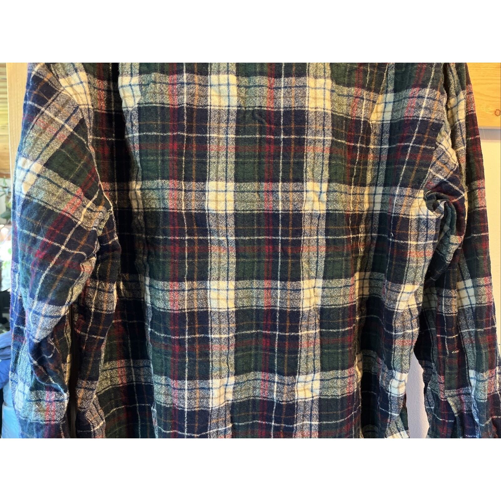 Pendleton Pendleton Men’s L Multicolored Plaid LS Wool Flannel Shirt Size US L / EU 52-54 / 3 - 13 Thumbnail