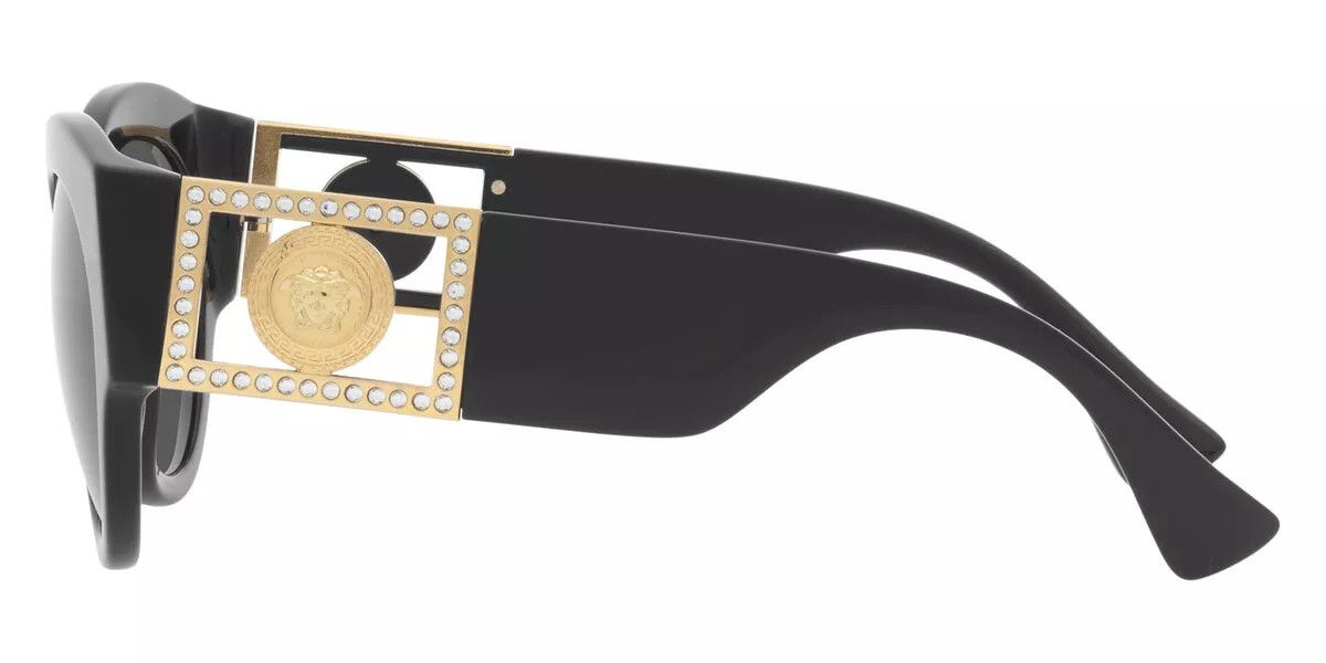 Versace NEW VERSACE VE4438BF-GB1-87 Black Size ONE SIZE - 3 Thumbnail