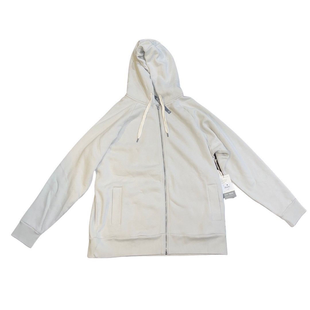Vuori Full Zip Hoodie Jacket Salt Organic Cotton Ultra Soft Cozy Size L / US 10 / IT 46 - 1 Thumbnail