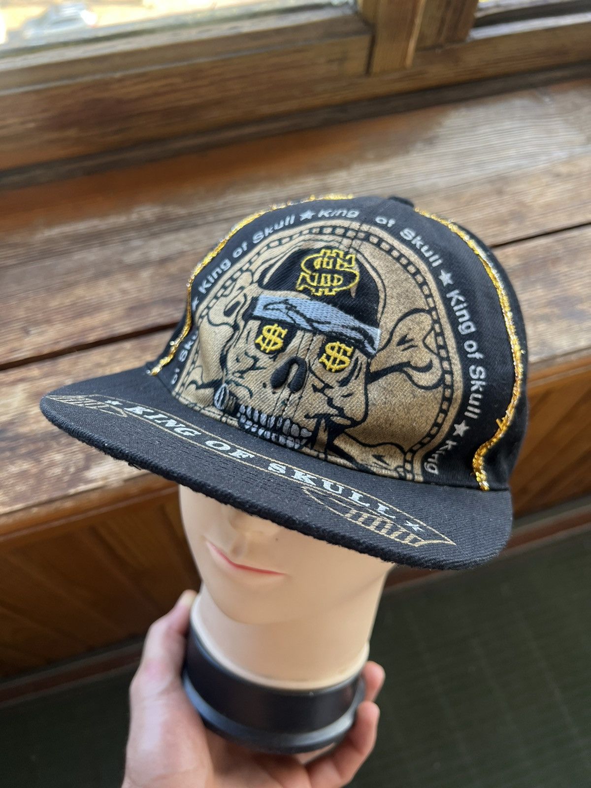 Vintage Vintage Y2K Cap King of Skull Affliction Big Logo Hat Size ONE SIZE - 2 Thumbnail